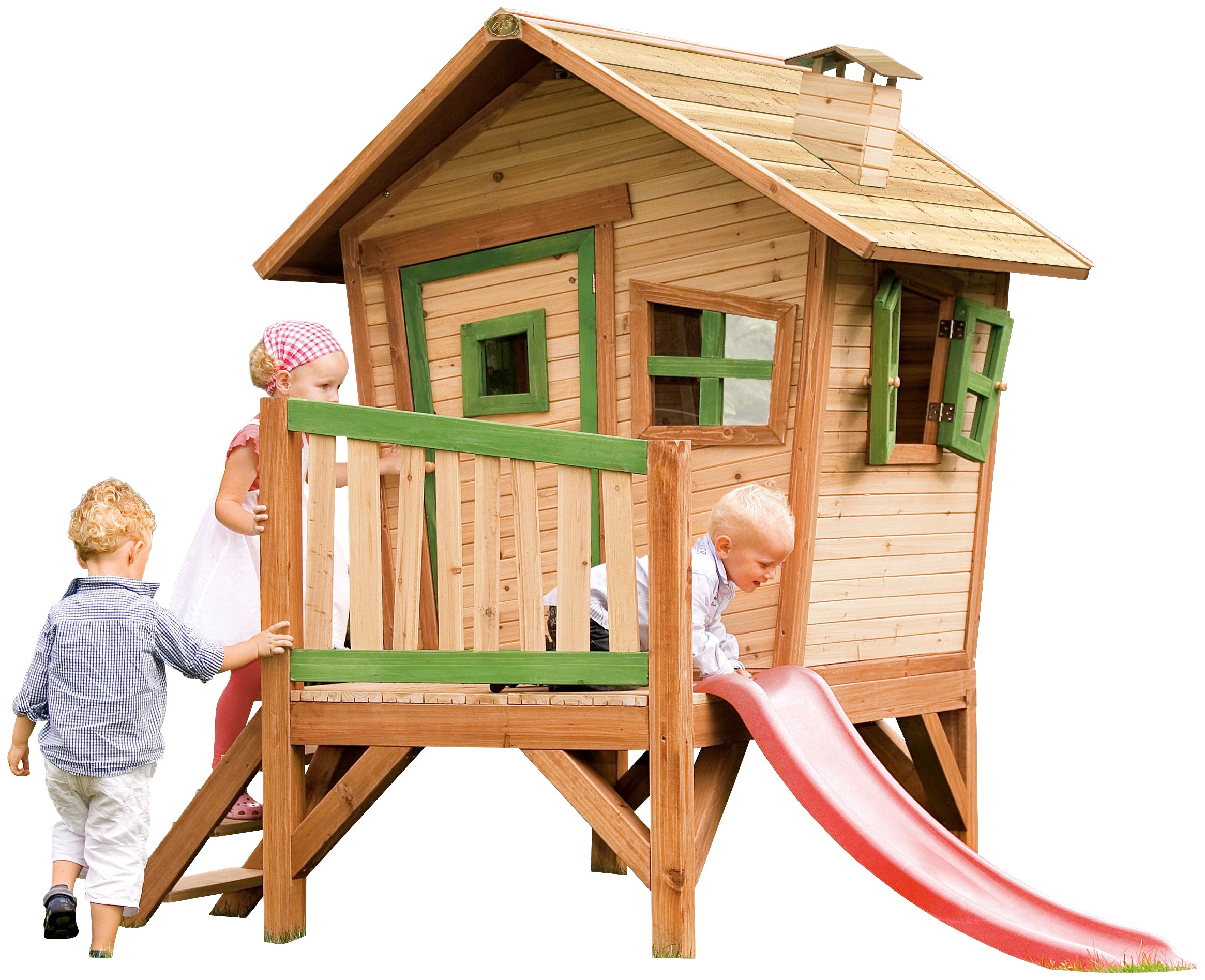 AXI Spielturm „Robin“, BxTxH: 264x177x203 cm braun Rabatt: 20 %