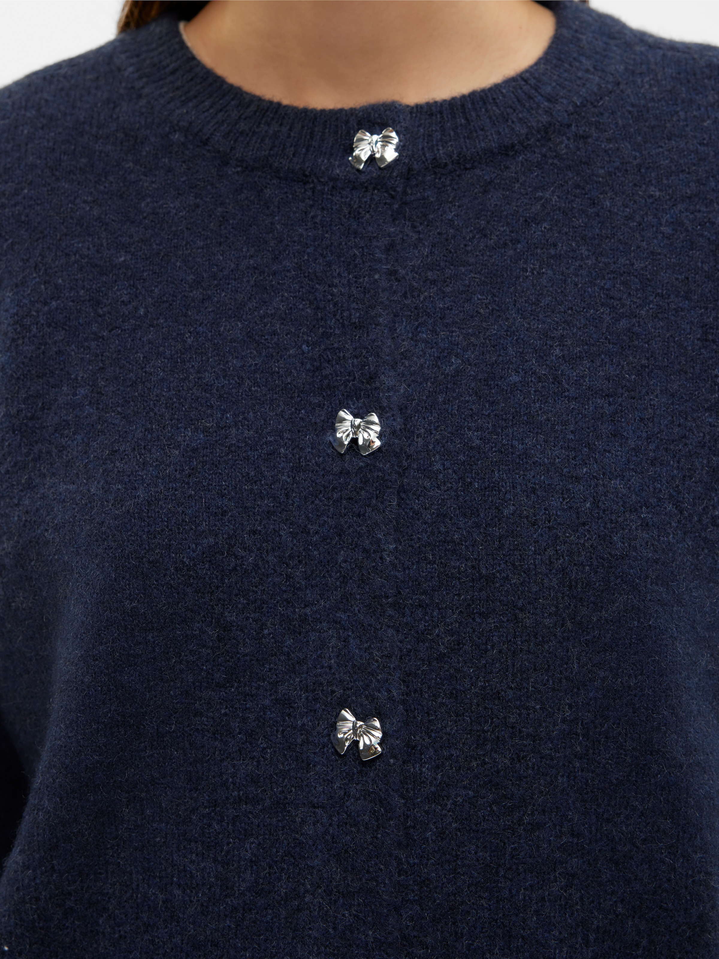 Vero Moda Strickjacke »VMFIONA LS SHORT BUTTON CARDIGAN GA BOO«
