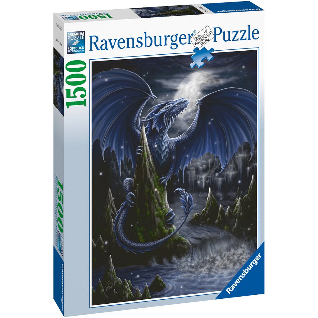 Ravensburger Puzzle »Der Schwarzblaue Drache«