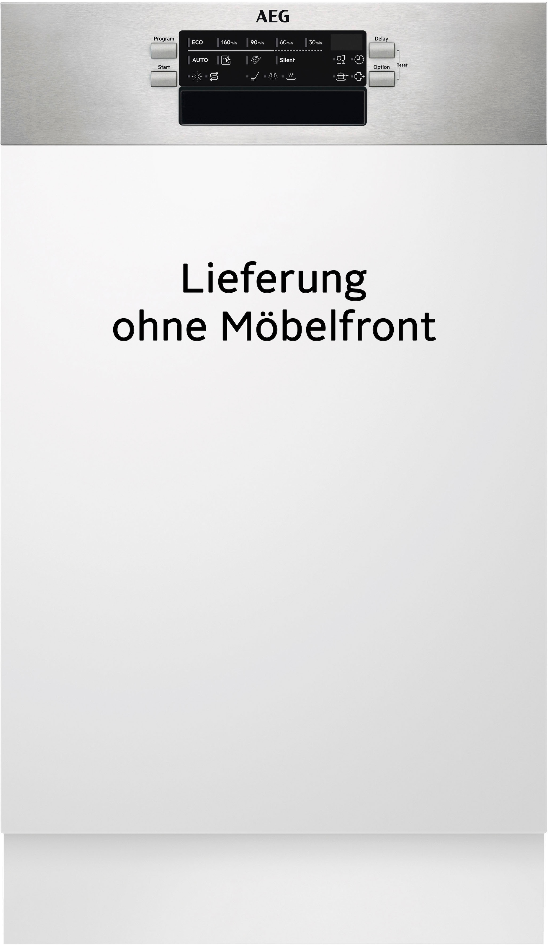 AEG teilintegrierbarer Geschirrspüler "FEE7341AZM"