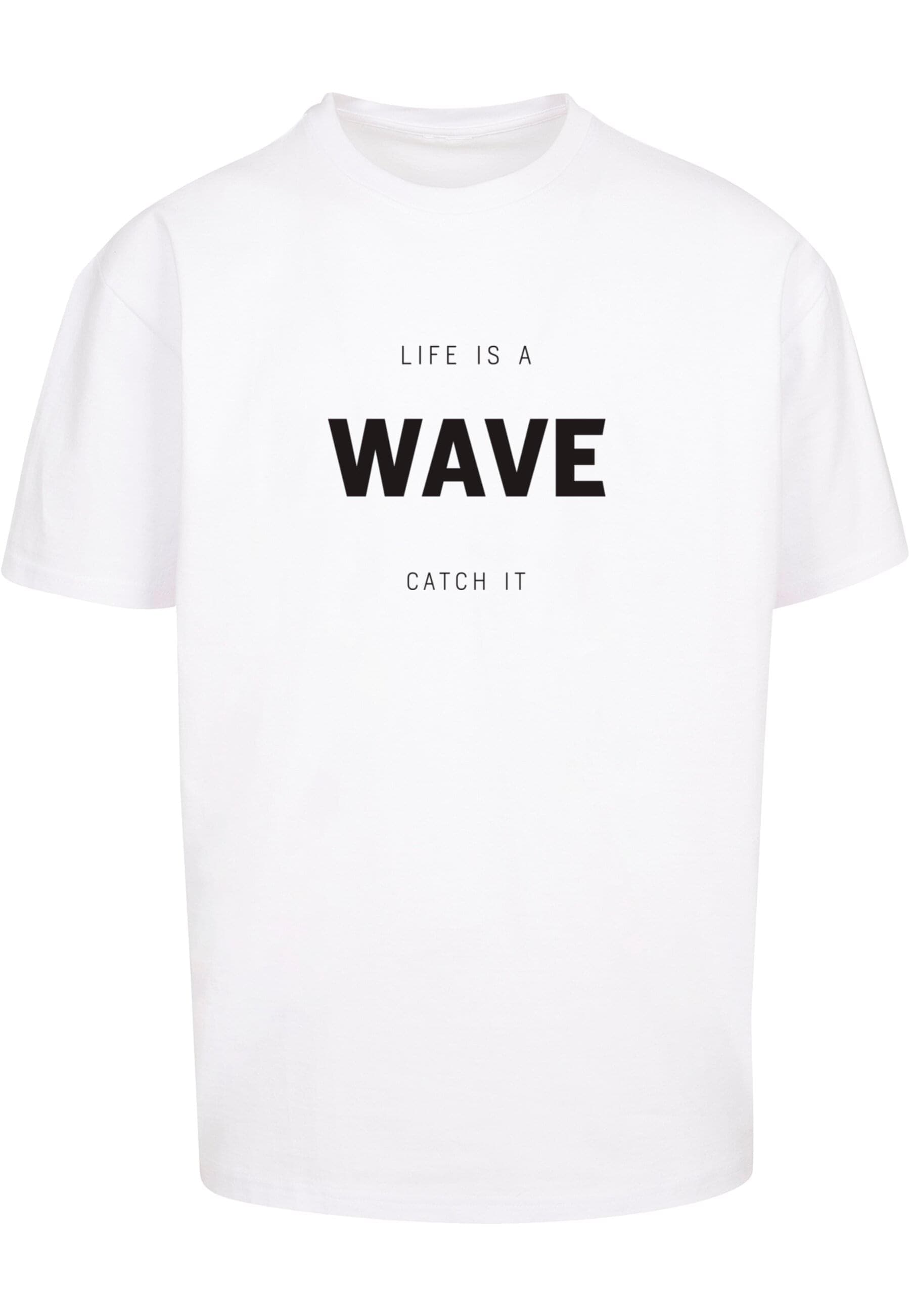 Merchcode T-Shirt "Merchcode Herren Summer - Life is a wave Heavy Oversize günstig online kaufen