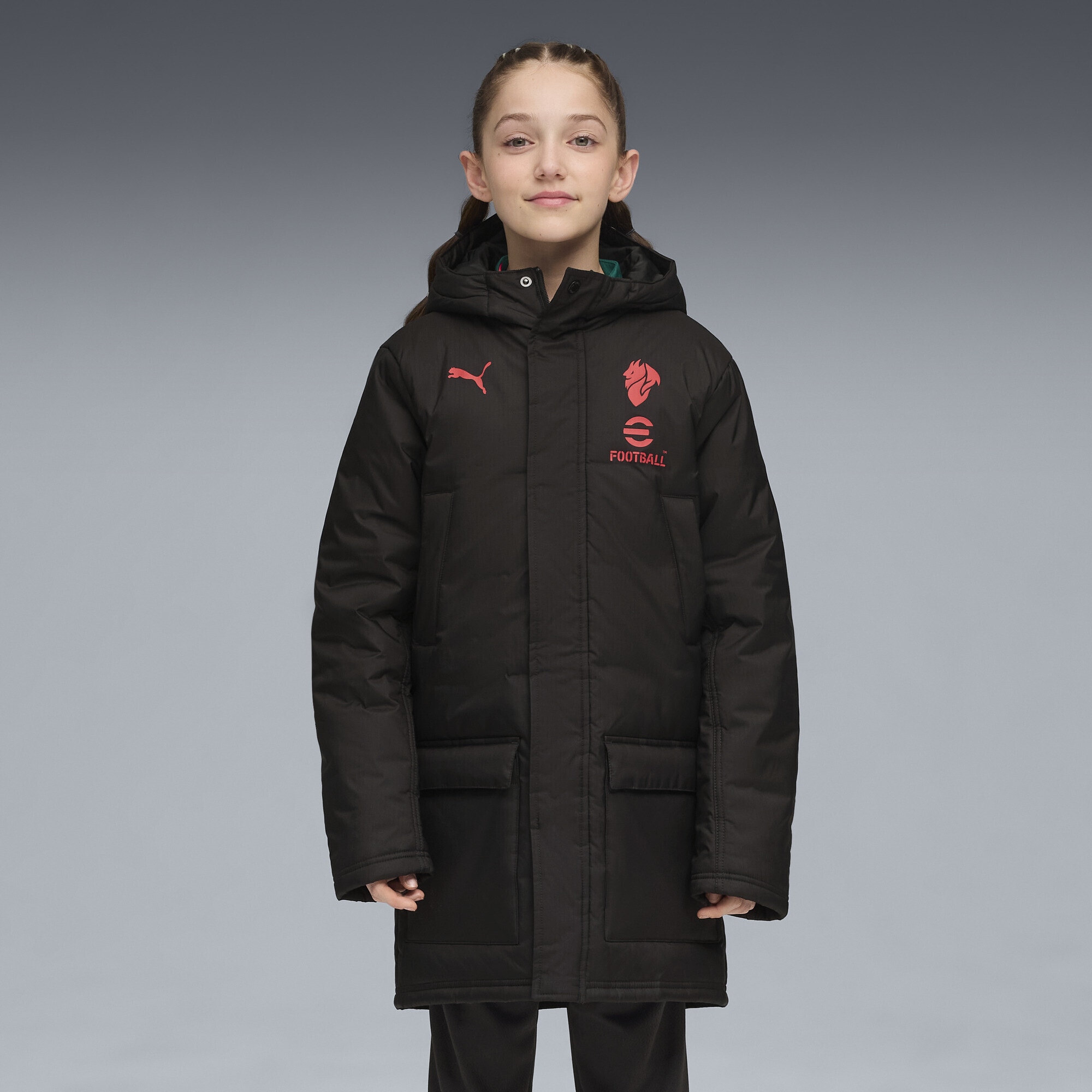 PUMA Parka »AC Milan Trainings-Winterjacke Jugendliche«