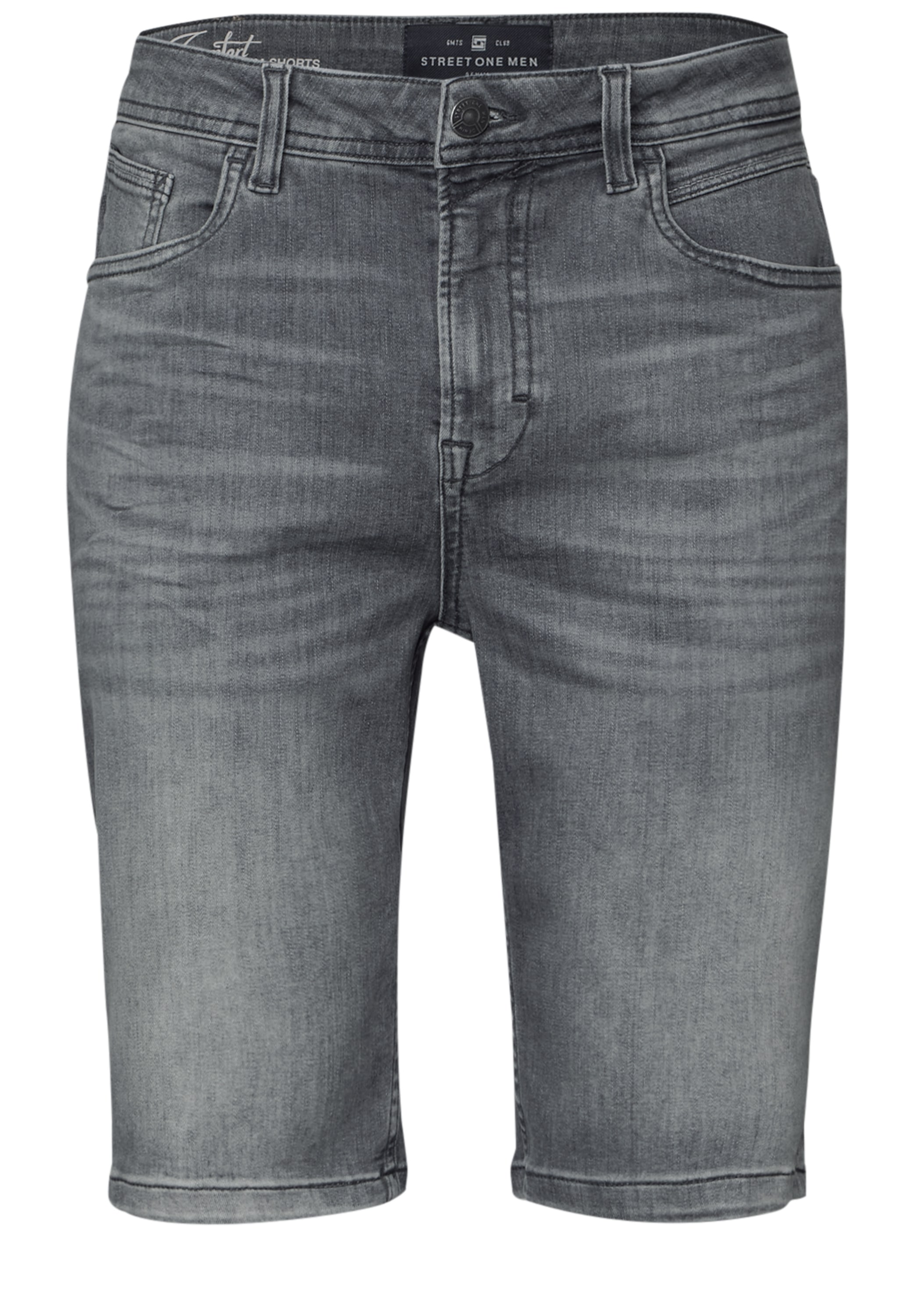 STREET ONE MEN Shorts, aus Baumwolle mit Stretchanteil