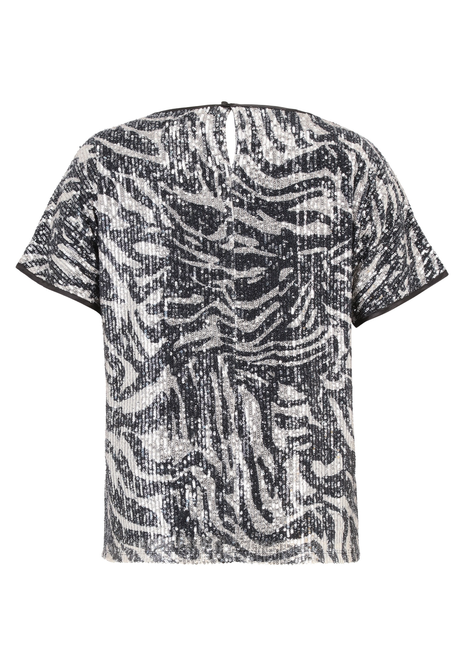 Betty&Co Schlupfbluse »Betty & Co Schlupfbluse mit Pailletten«