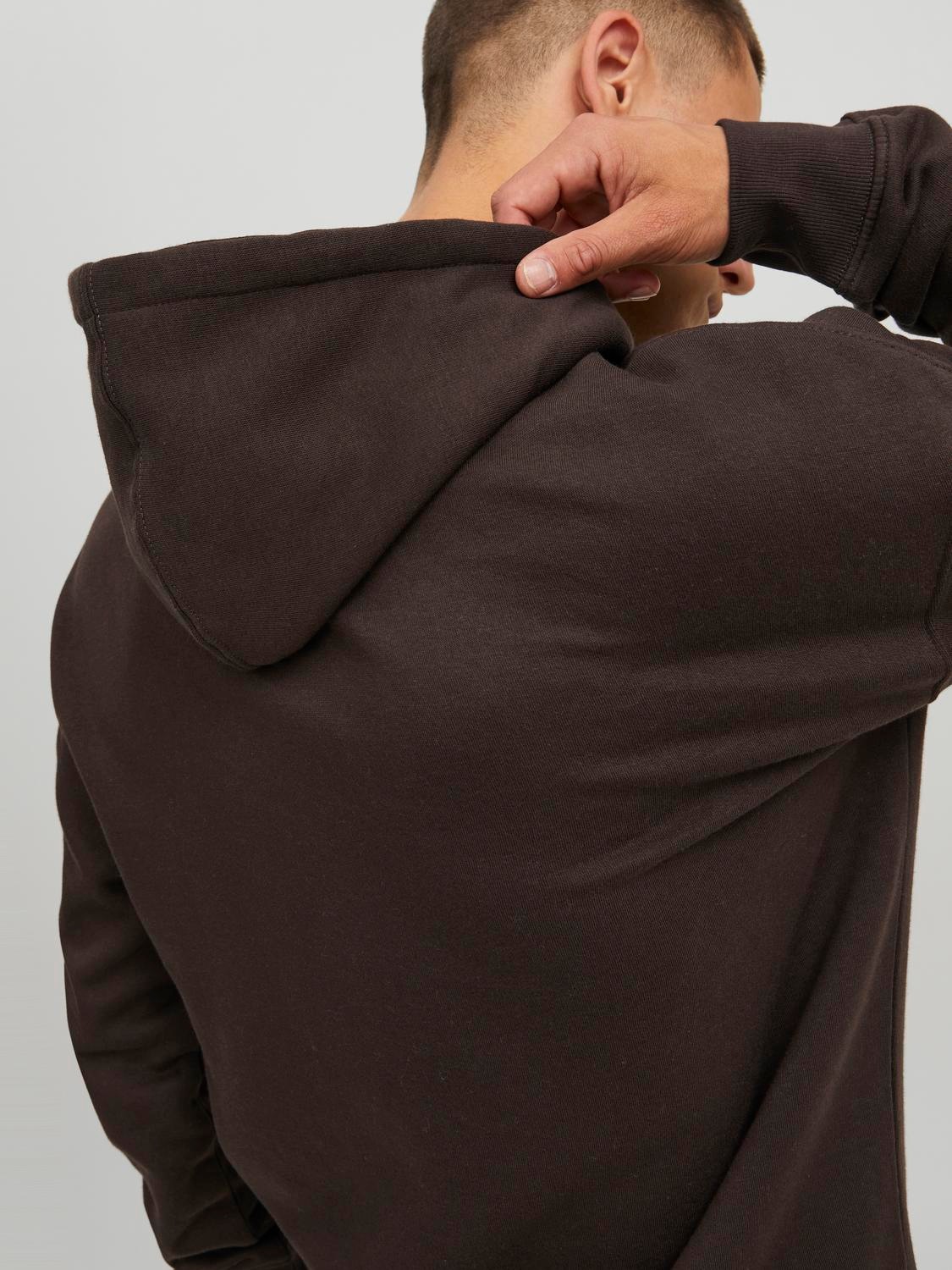 Jack & Jones Kapuzensweatshirt »JJESTAR BASIC SWEAT HOOD NOOS«, mit Rippbündchen