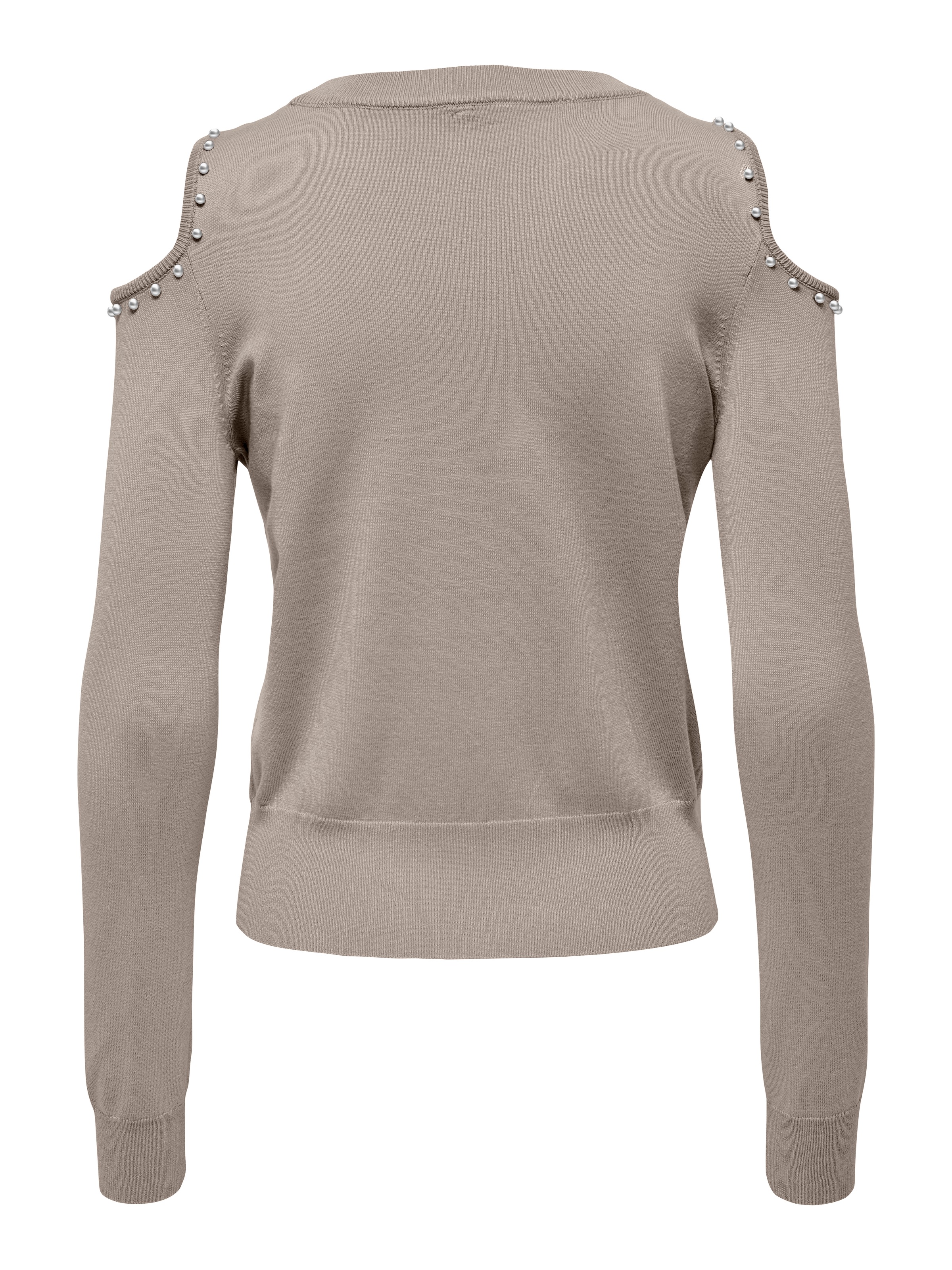 ONLY Strickpullover »ONLGILA LS O-NECK BLING CC KNT«