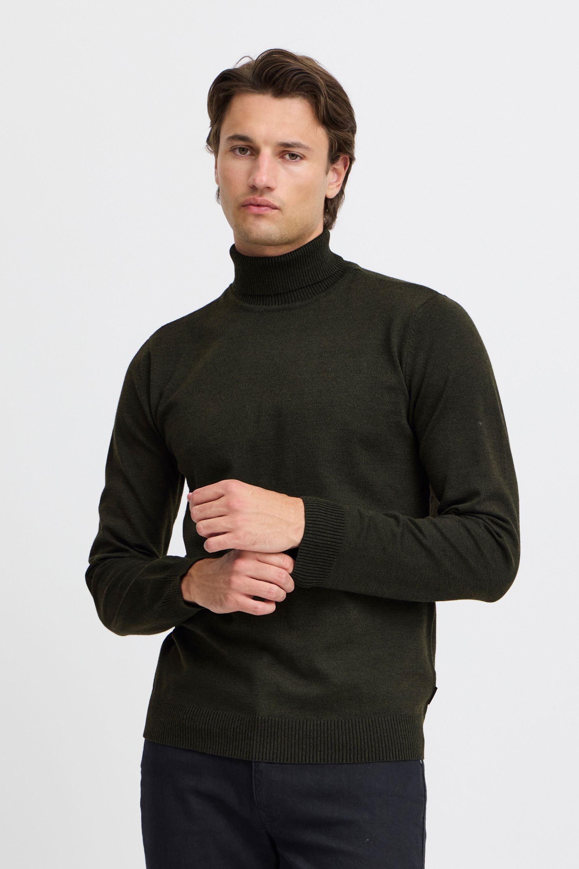 Blend Strickpullover "BHBRUTON roll neck knit", Stilvoller Strickpullover m günstig online kaufen