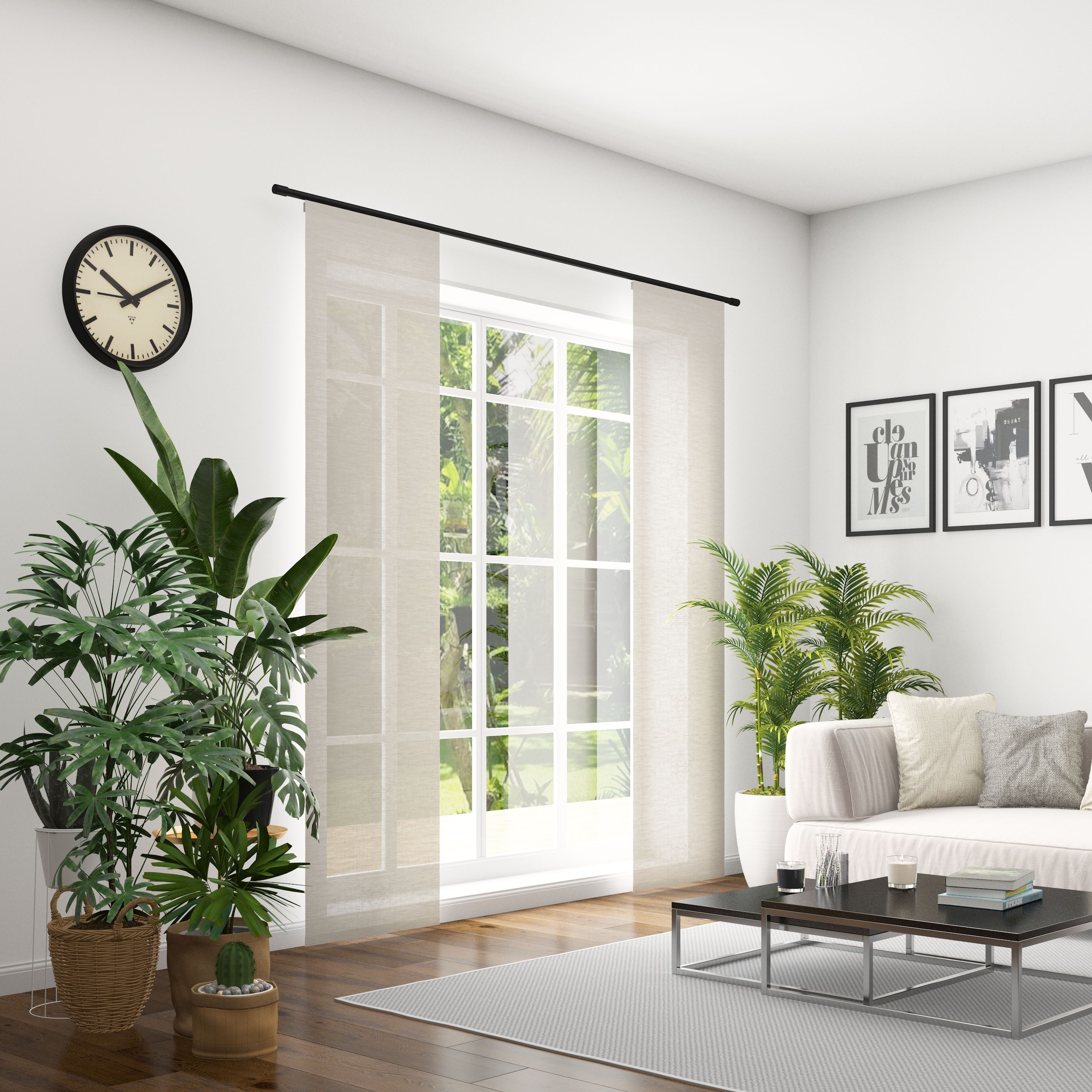 Neutex for you Schiebegardine "Allure" Klettband 1 Stk. tlg. HxB: 245x60, i günstig online kaufen