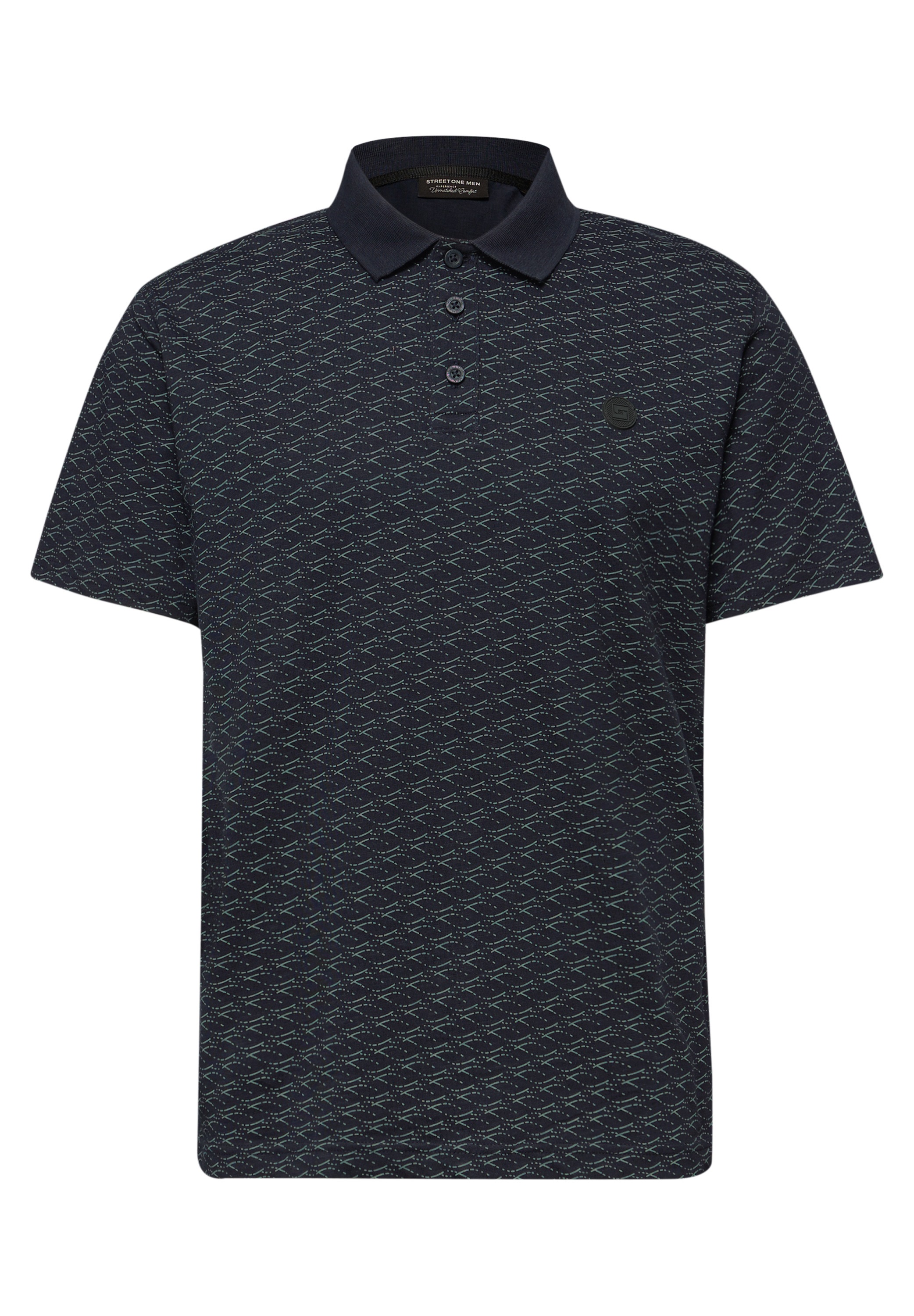 STREET ONE MEN T-Shirt aus reiner Baumwolle