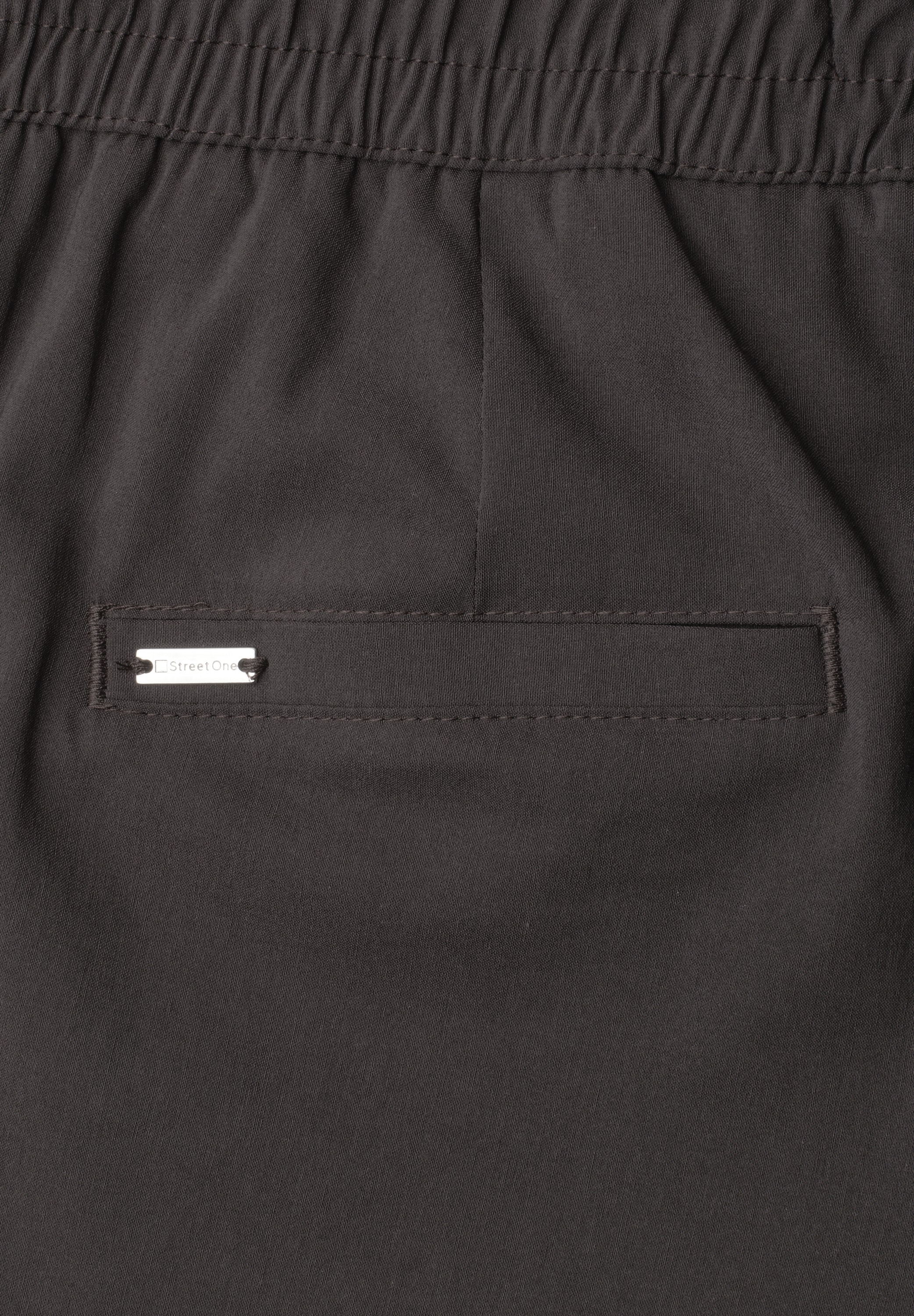 STREET ONE Stoffhose  im elastischen Materialmix