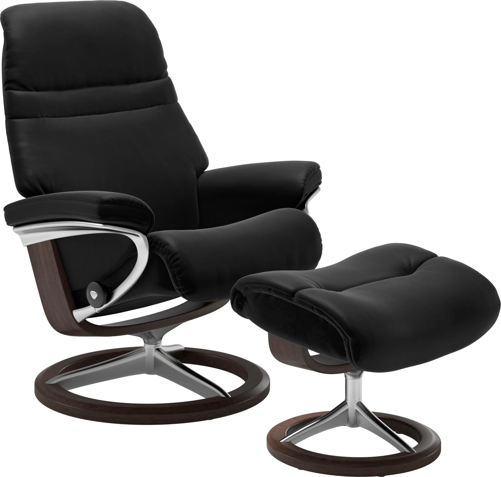 Stressless Fußhocker "Sunrise", mit Signature Base, Gestell Wenge