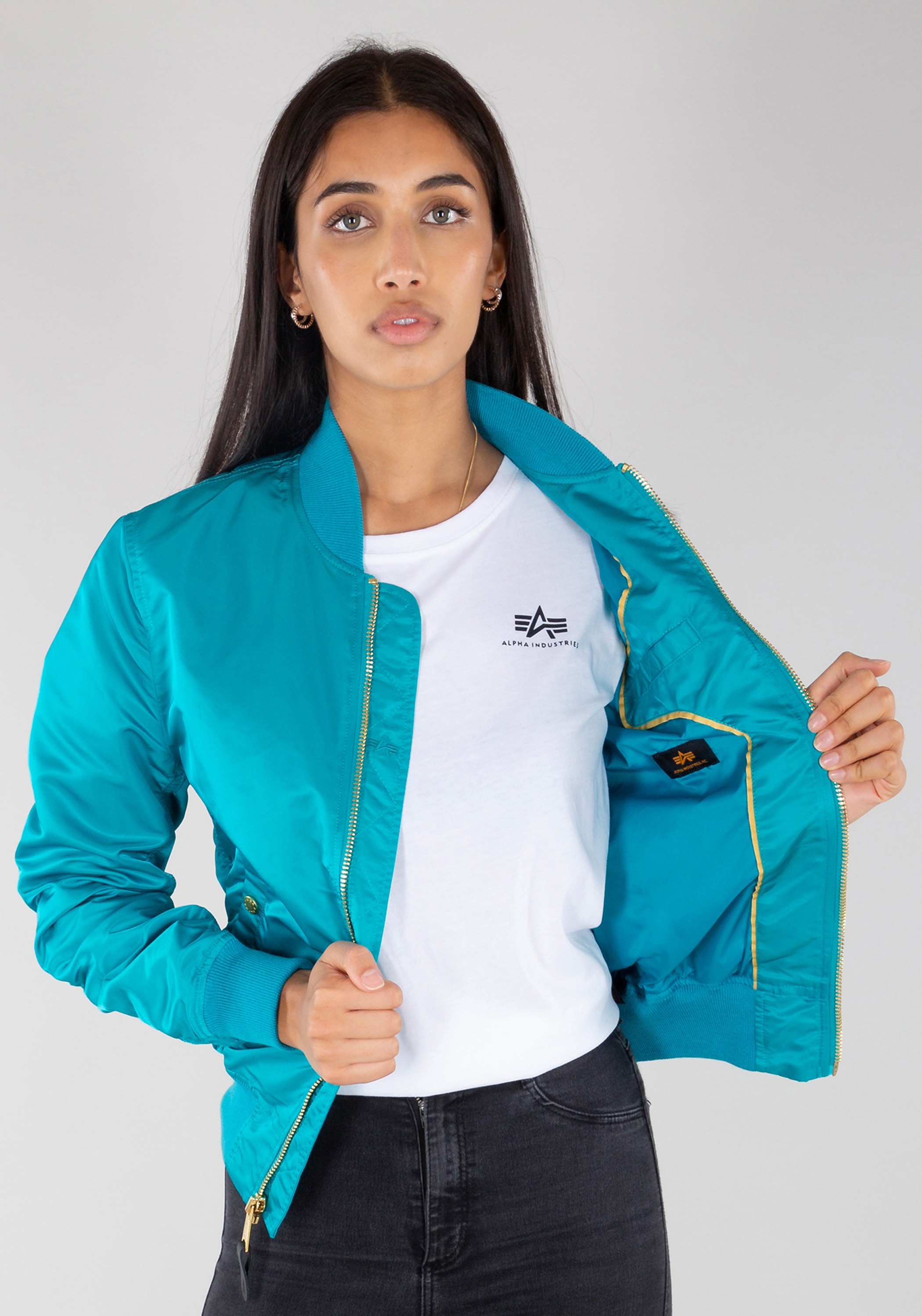 Alpha Industries Bomberjacke "Alpha Industries Women - Bomber Jackets MA-1 VF LW Wmn"