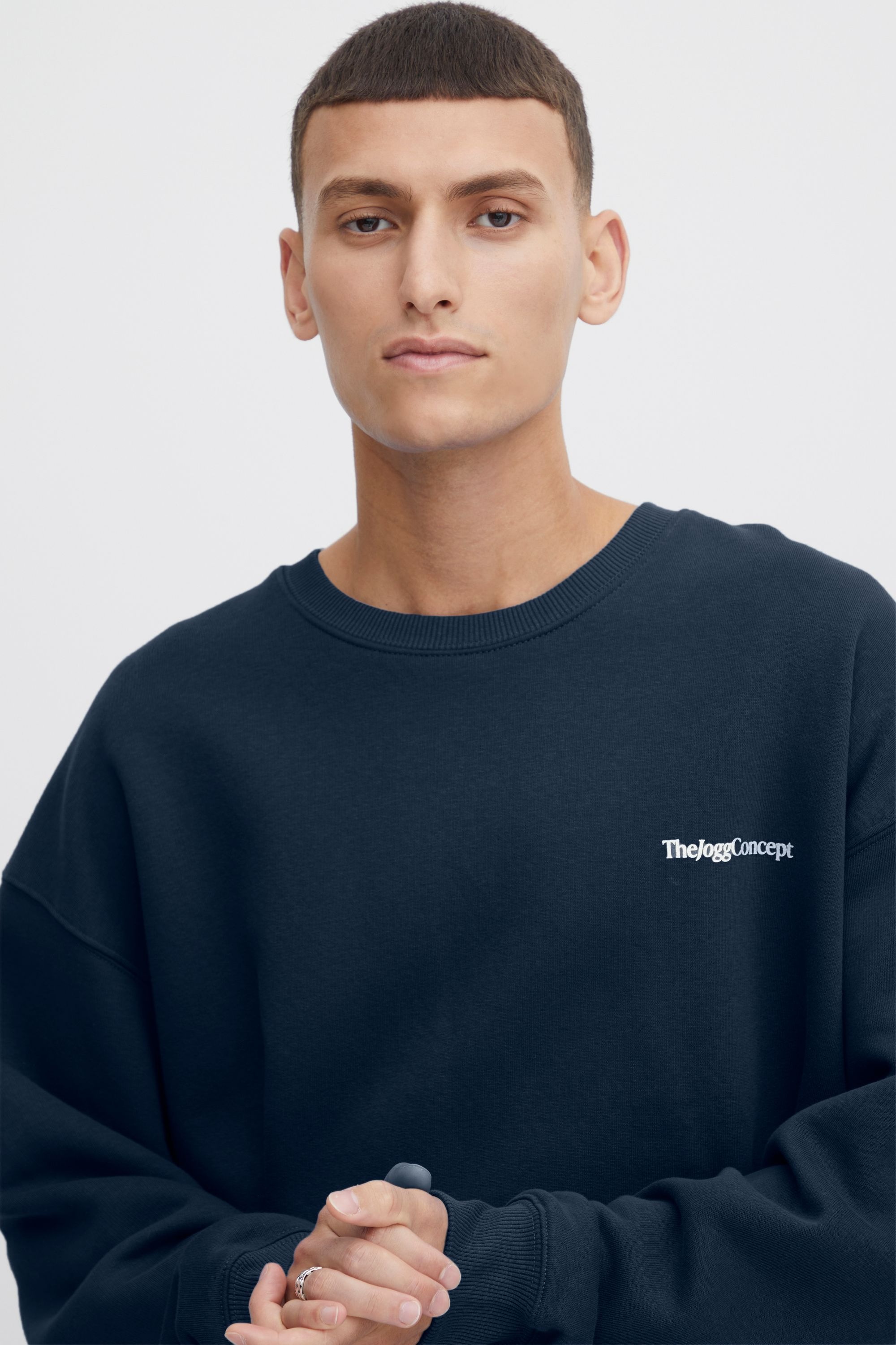 TheJoggConcept Rundhalspullover »Rundhalspullover JCMRafine«