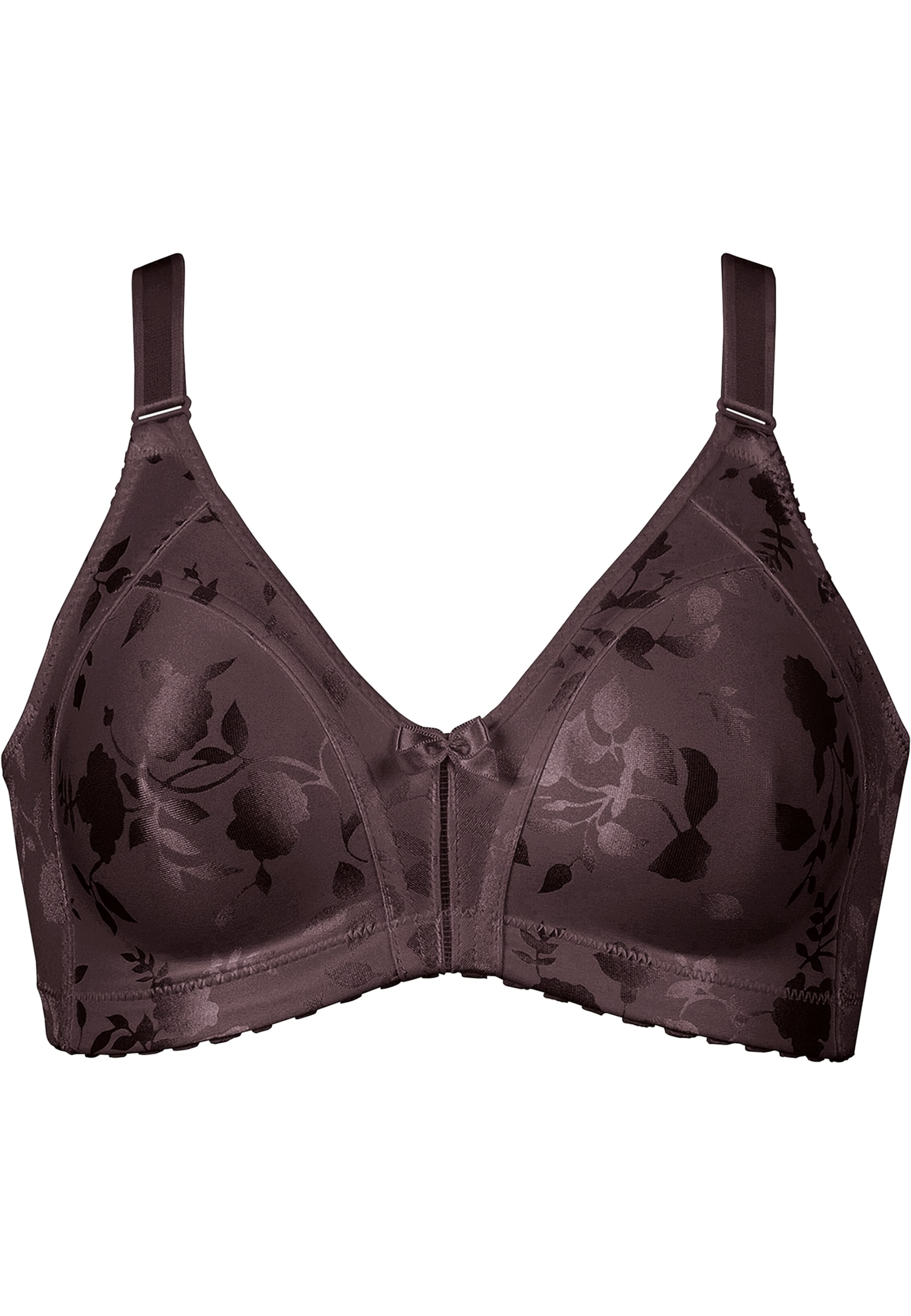 Naturana Minimizer-Bh "Minimizer" 1 Shaping-Effekt, Breite Träger, Feminin, Bügellos, Satin, Blumenmuster