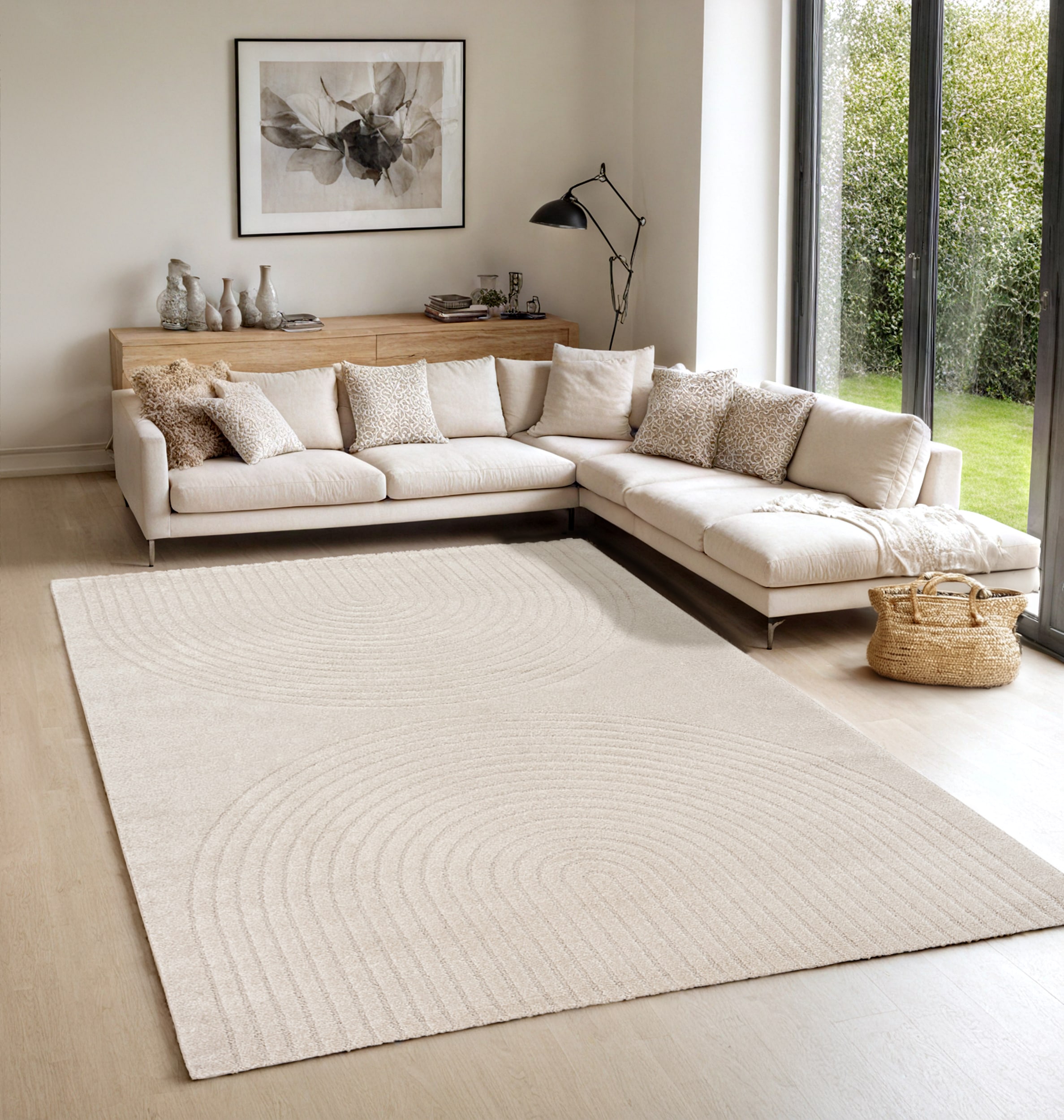 the carpet Teppich "Elisa" rechteckig 12 mm Höhe moderner Wohnzimmer Teppich, hohe Flordichte und angenehm weich