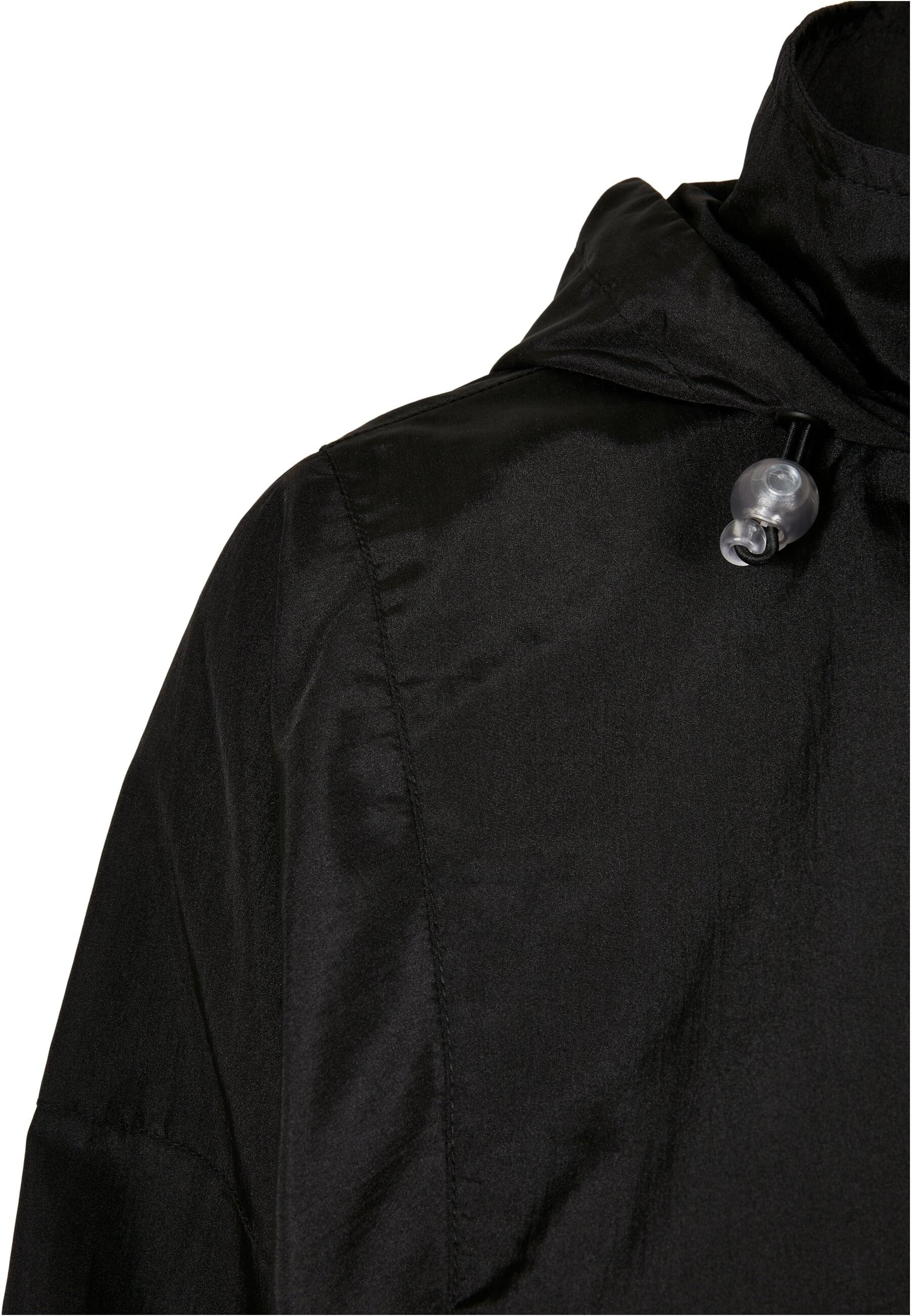 URBAN CLASSICS Allwetterjacke »Urban Classics Damen Ladies Oversized Shiny Crinkle Nylon Jacket«, (1 St.), mit Kapuze