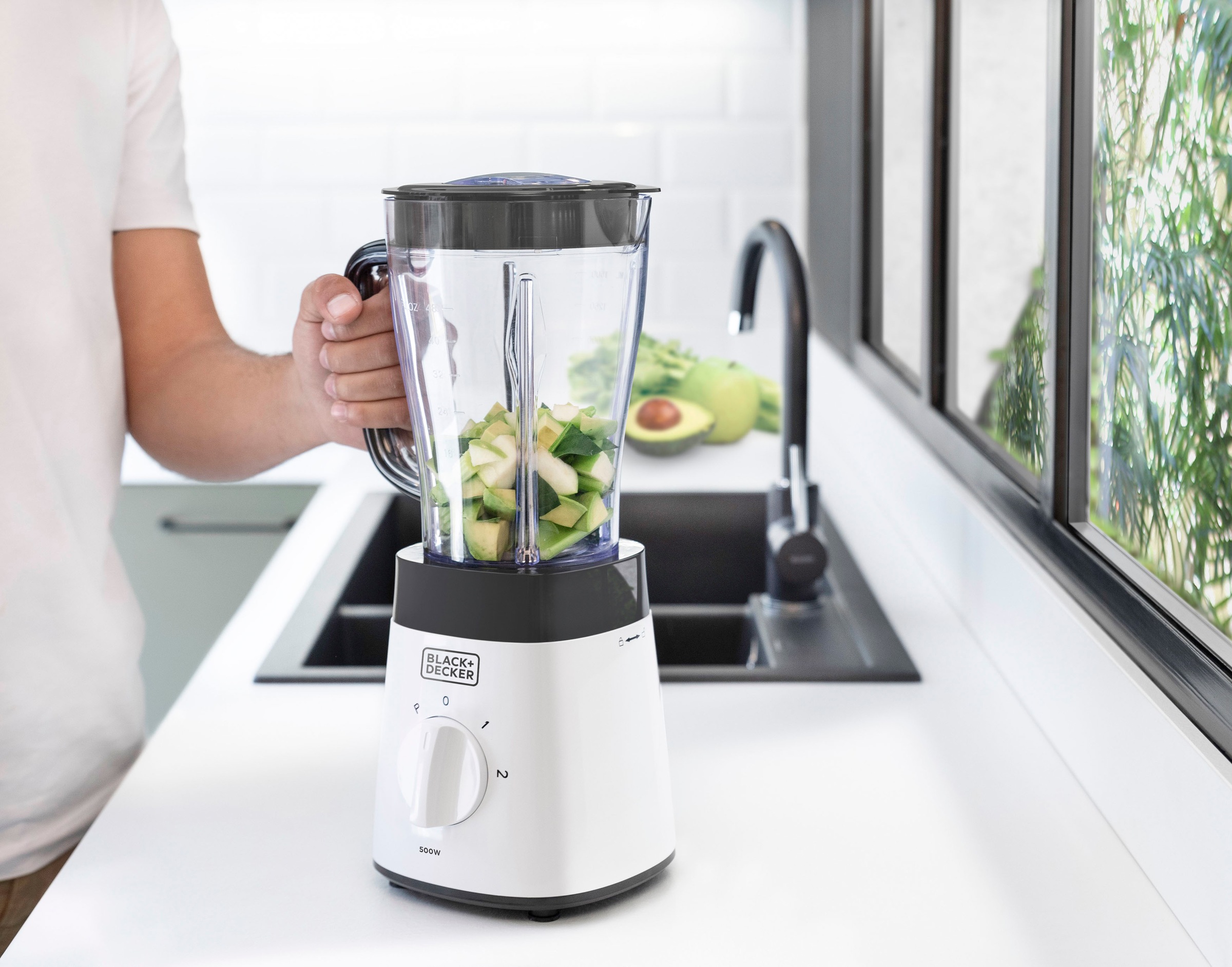 Black + Decker Standmixer »BXJB500E«, 500 W