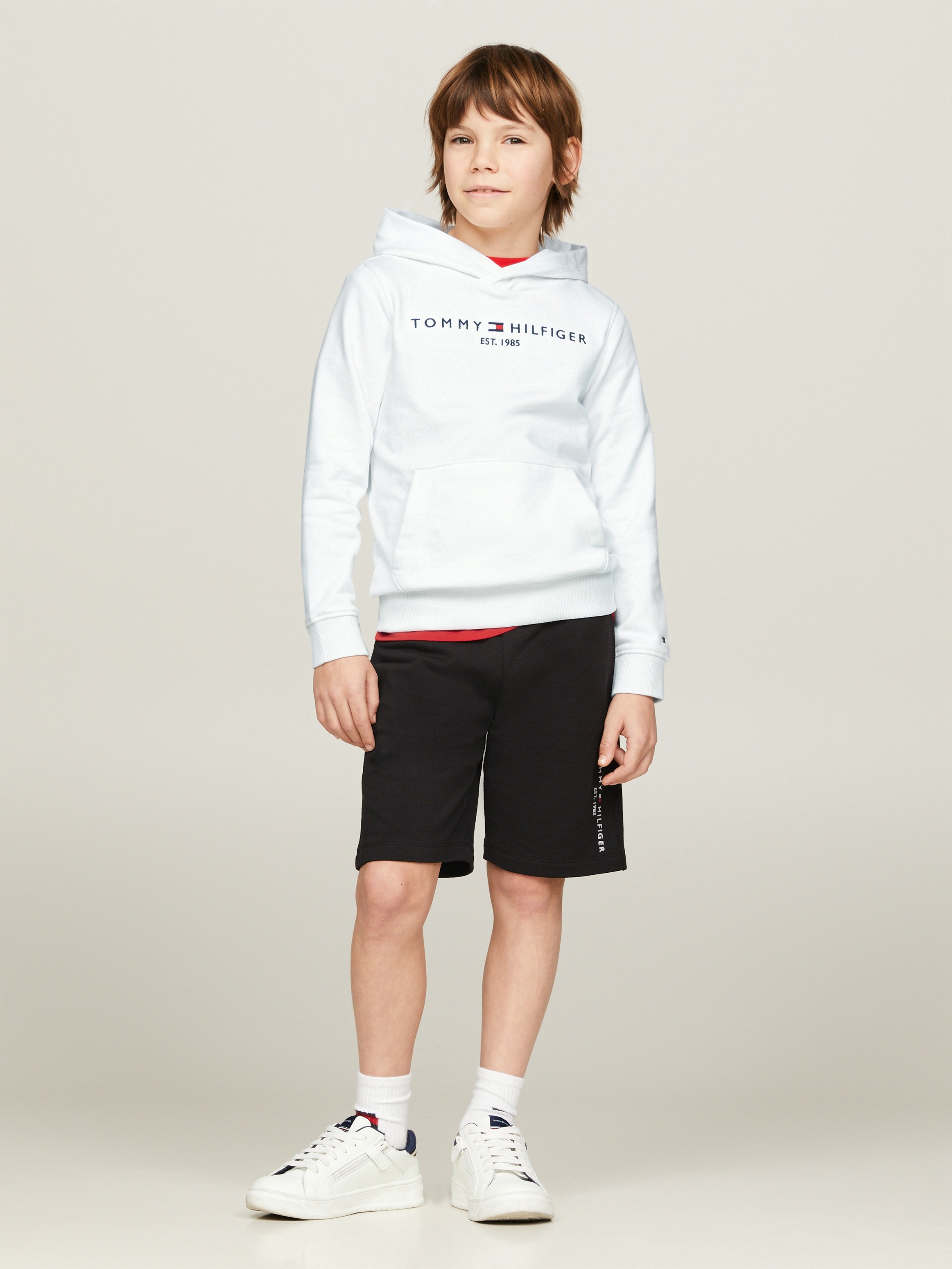 Tommy Hilfiger Hoodie »U ESSENTIAL HOODIE«, mit Logo-Stickerei und Schriftzug