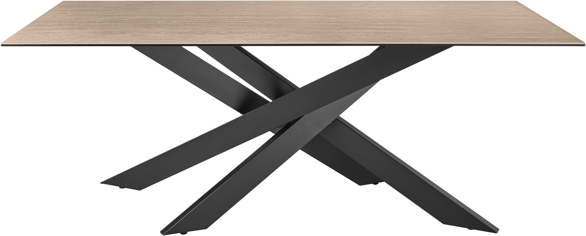 Musterring Esstisch Baltimore Beige/Schwarz 200x100cm 2