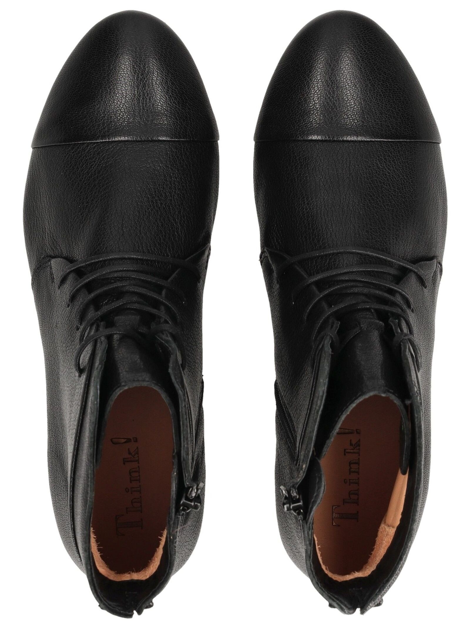 Think! Schnürstiefelette »Think! Stiefelette Glattleder«