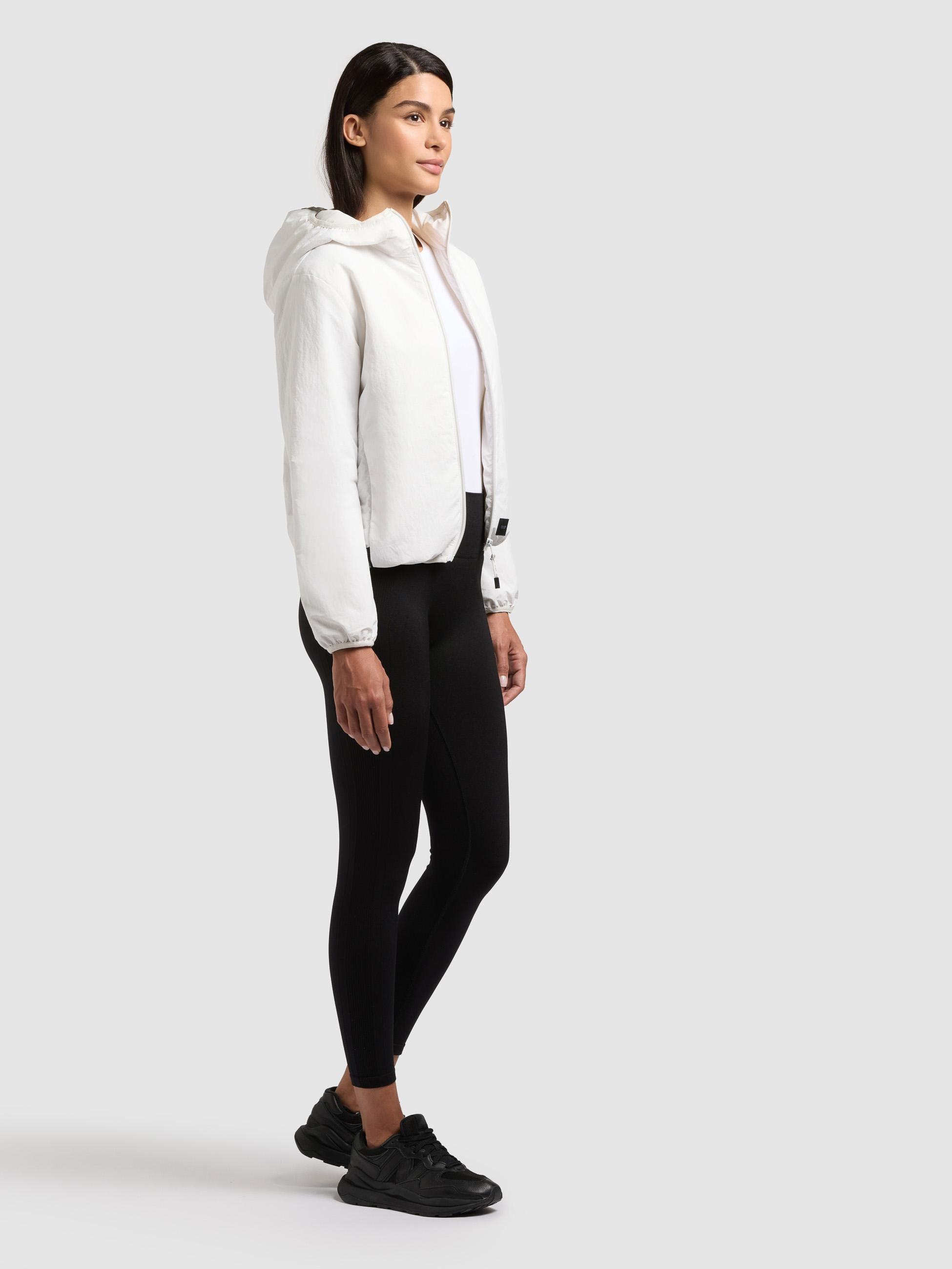 khujo Outdoorjacke »Shelly2« 2 Stk. tlg. mit Kapuze packbare Damen Übergangsjacke mit Tasche