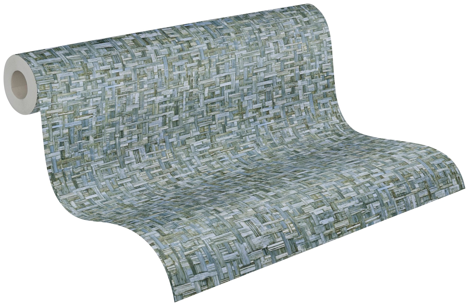Architects Paper Vliestapete »Jungle Chic«, Flechtoptik-gemustert-Motiv, Tapete Holzoptik Tapeten Wohnzimmer Schlafzimmer Küche Flur Design
