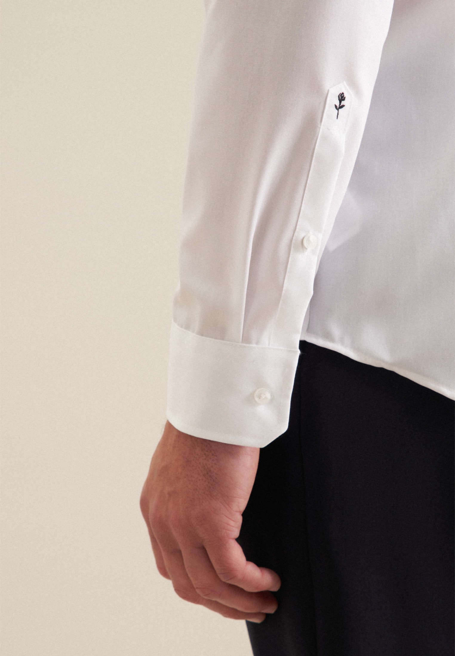 seidensticker Businesshemd »Schwarze Rose«, Uni