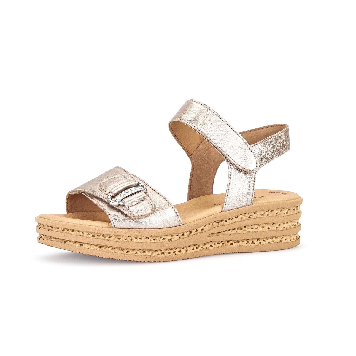 Gabor Plateausandaletten "Plateau Sandale Effektleder" günstig online kaufen