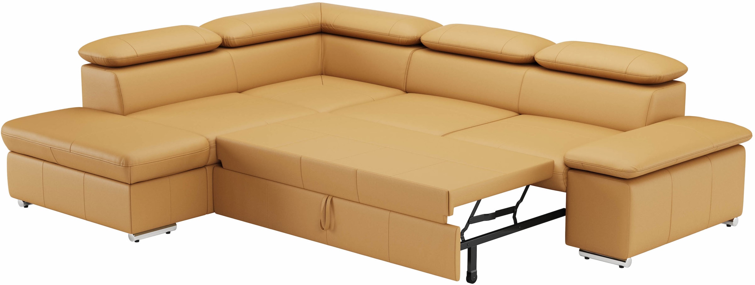 Ecksofa Valantine V, wahlweise mit Bettfunktion