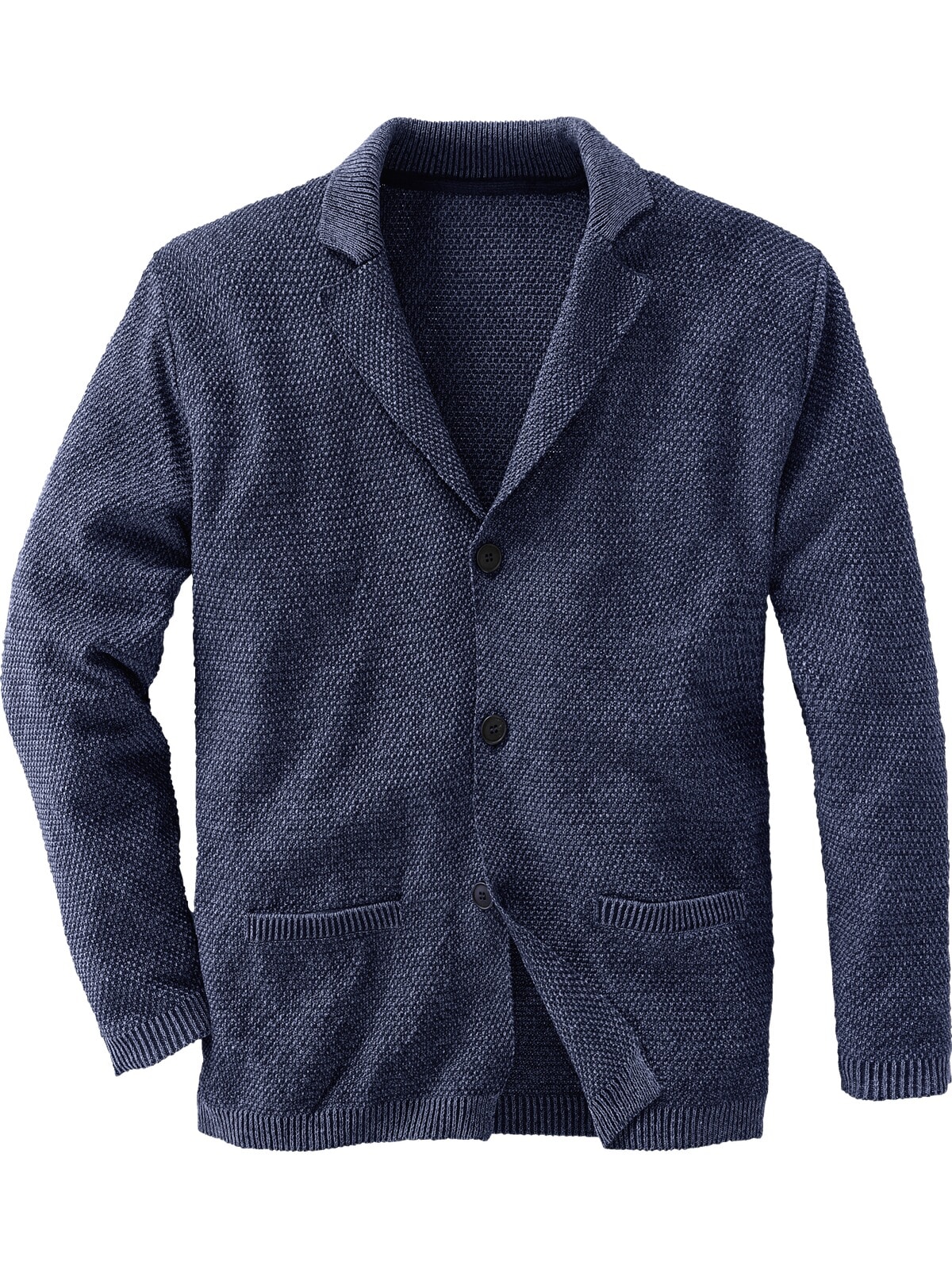 Jan Vanderstorm Strickjacke »Strickjacke ASGER«, in leichtem Baumwoll-Mix
