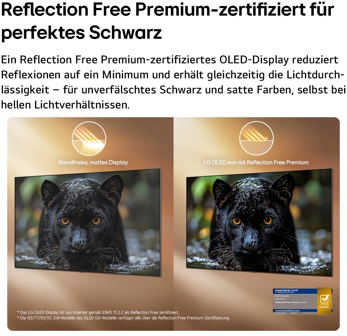 LG OLED-Fernseher »OLED83G67LW« 210 cm/83 ″ Smart-TV