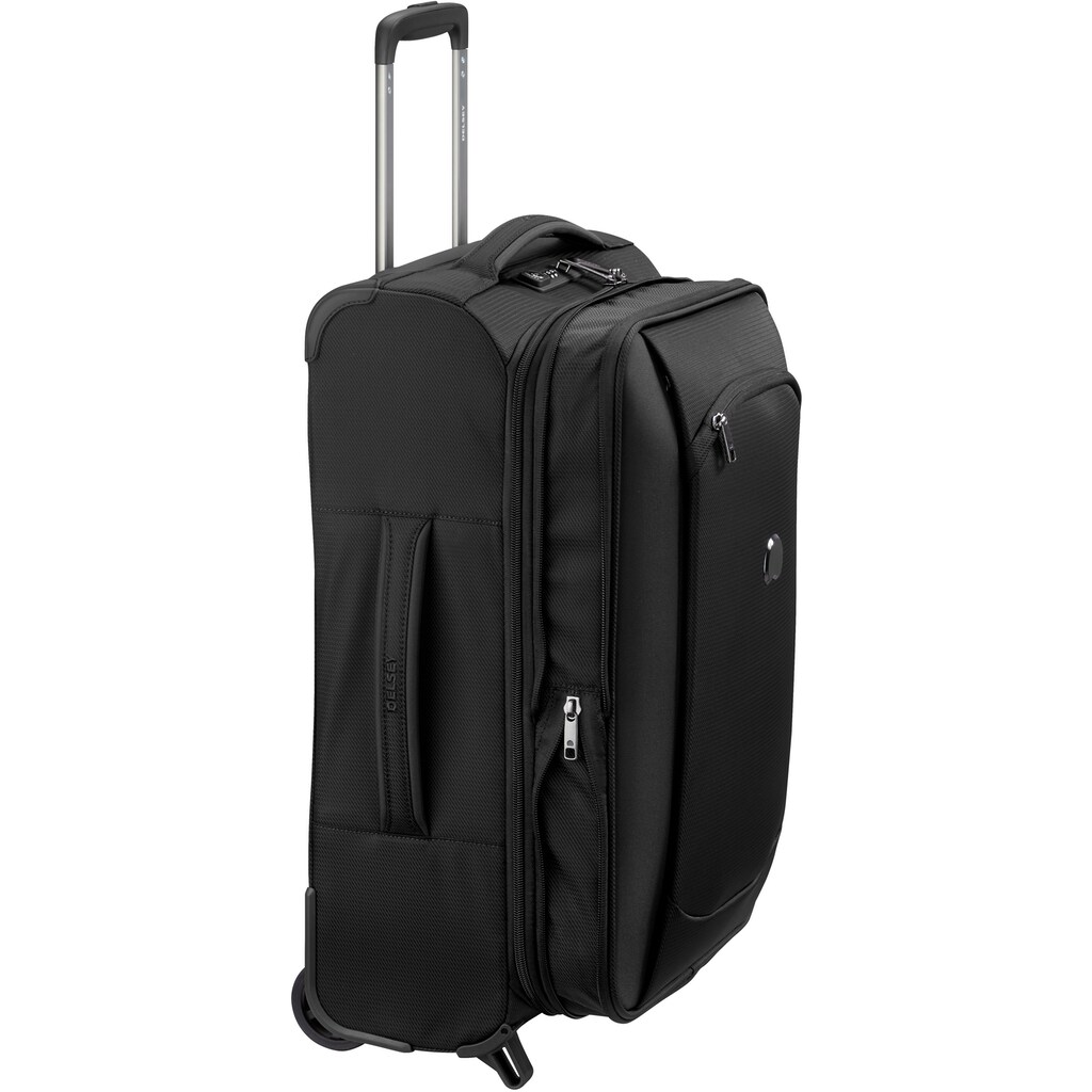 Delsey Weichgepäck-Trolley »Montmartre Air 2.0, 55 cm, black«, 2 Rollen