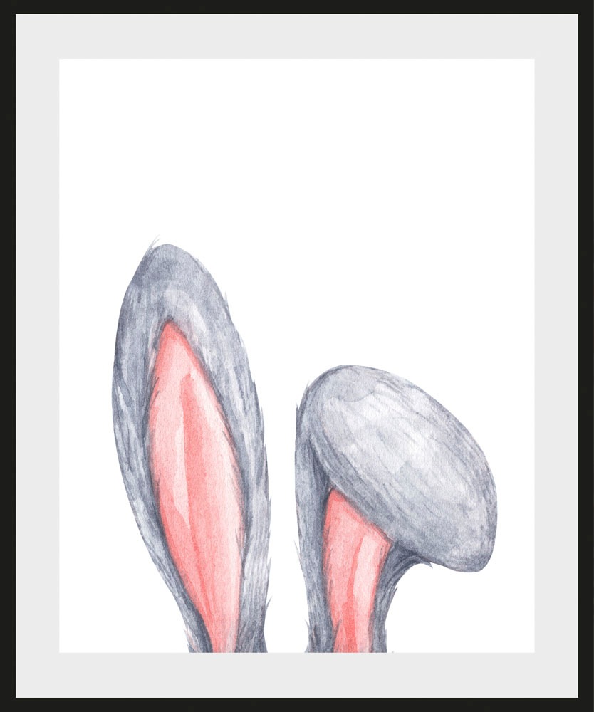 queence Bild "Alco" Haustiere  Kunst 1 Stk. tlg. HD Premium Poster-Druck in günstig online kaufen