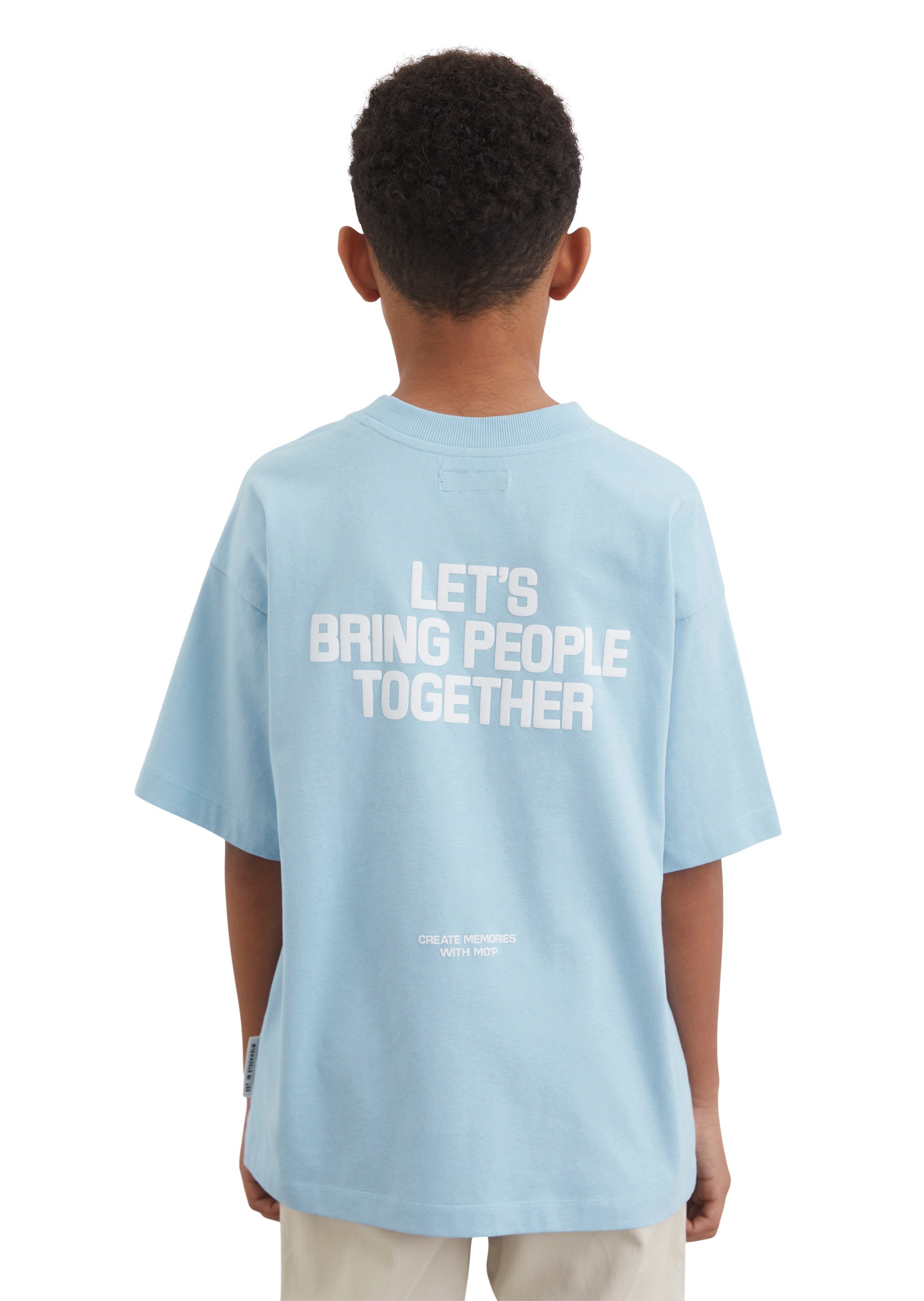 Marc O'Polo T-Shirt »mit gummiertem Print«