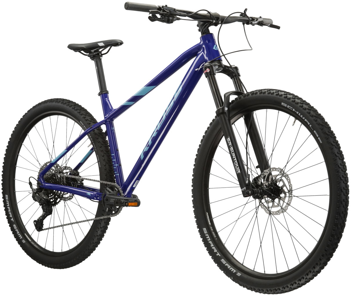 Kross Mountainbike »KROSS MTB Hardtail Level 5.0 29" blau 11 Gänge«, 11 Gang, Shimano, CUES U6000 Schaltwerk, Kettenschaltung
