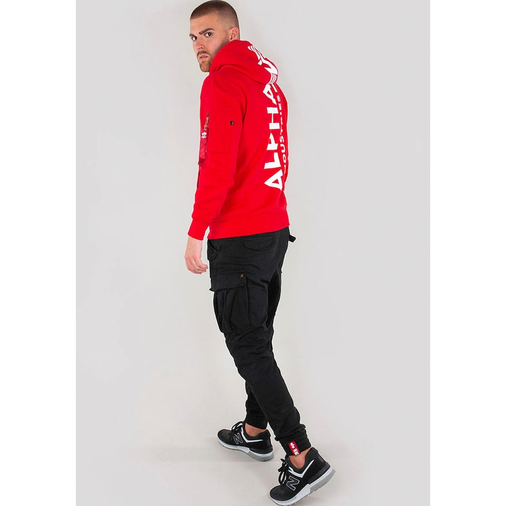 Alpha Industries Kapuzensweatshirt »BACK PRINT HOODY«