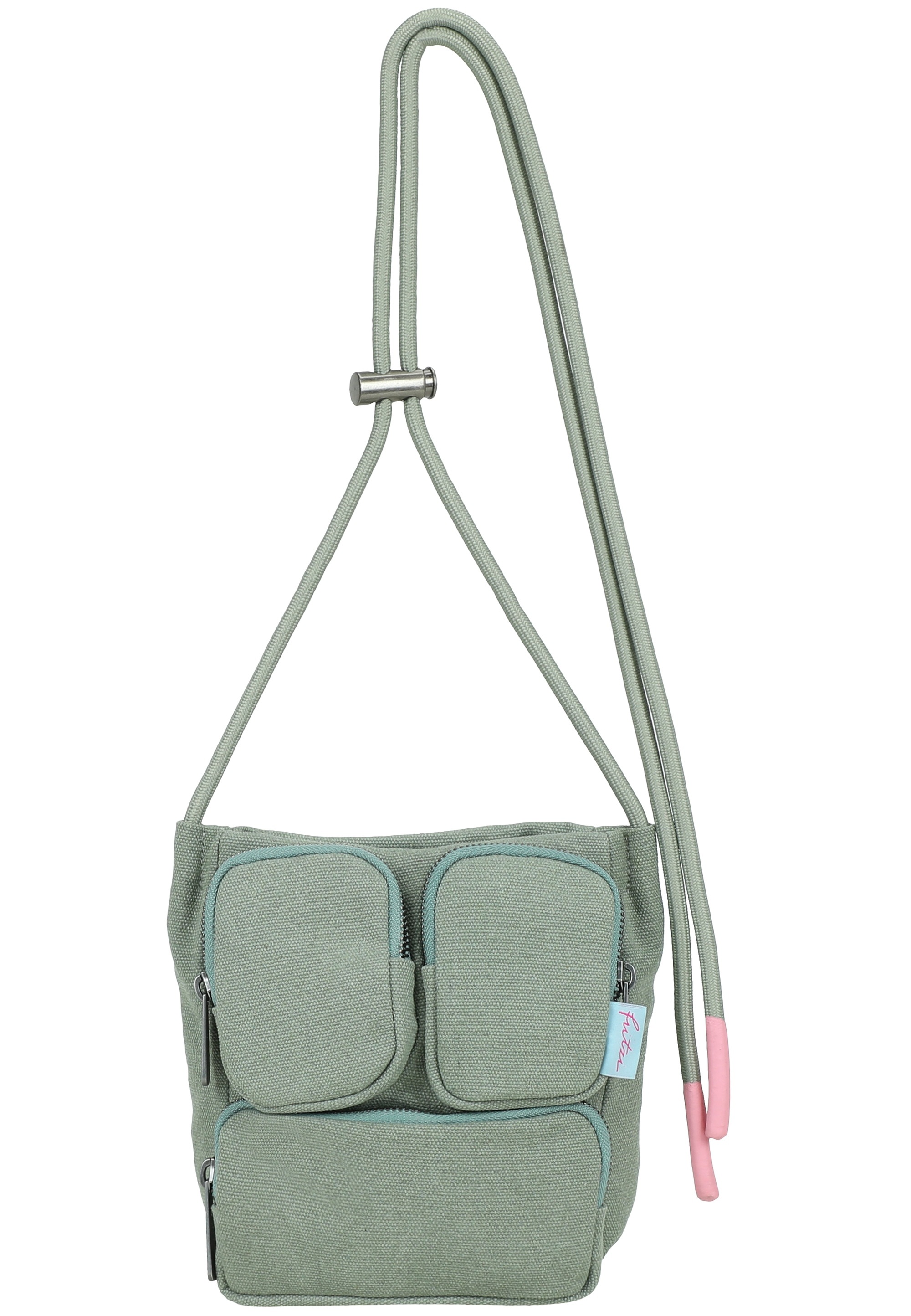 Fritzi aus Preußen Schultertasche »Donny Cross« mit zwei aufgesetzten Vordertaschen