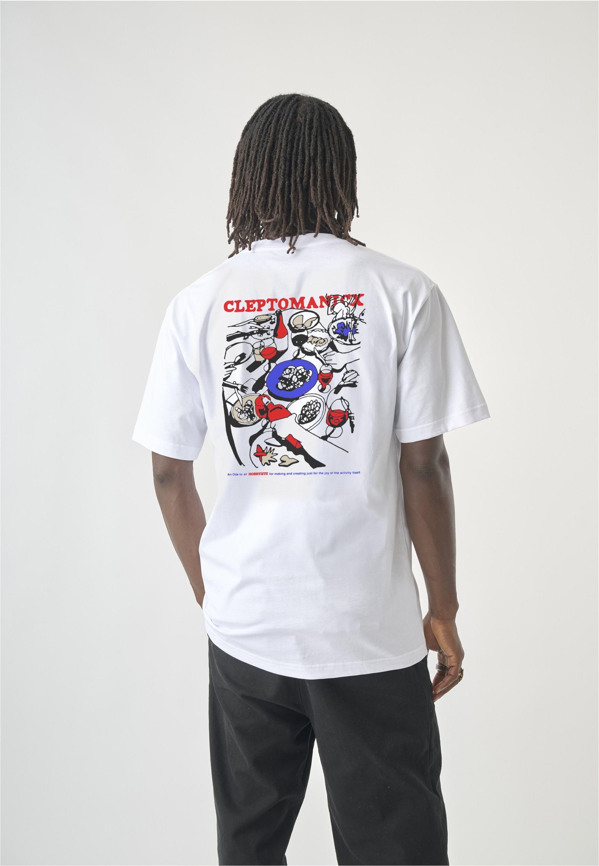 Cleptomanicx T-Shirt »Cuisine« mit großem Backprint