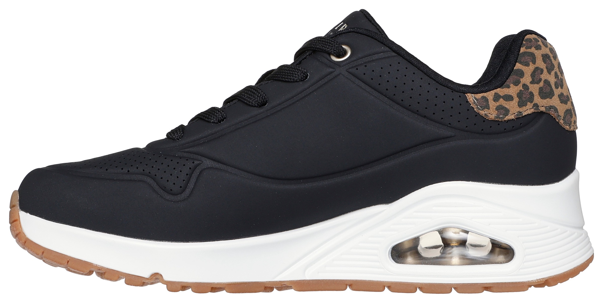 Thumbnail - Skechers Sneaker "UNO-JUNGLE NITE" Schnürschuh, Freizeitschuh mit Wedge-Absatz