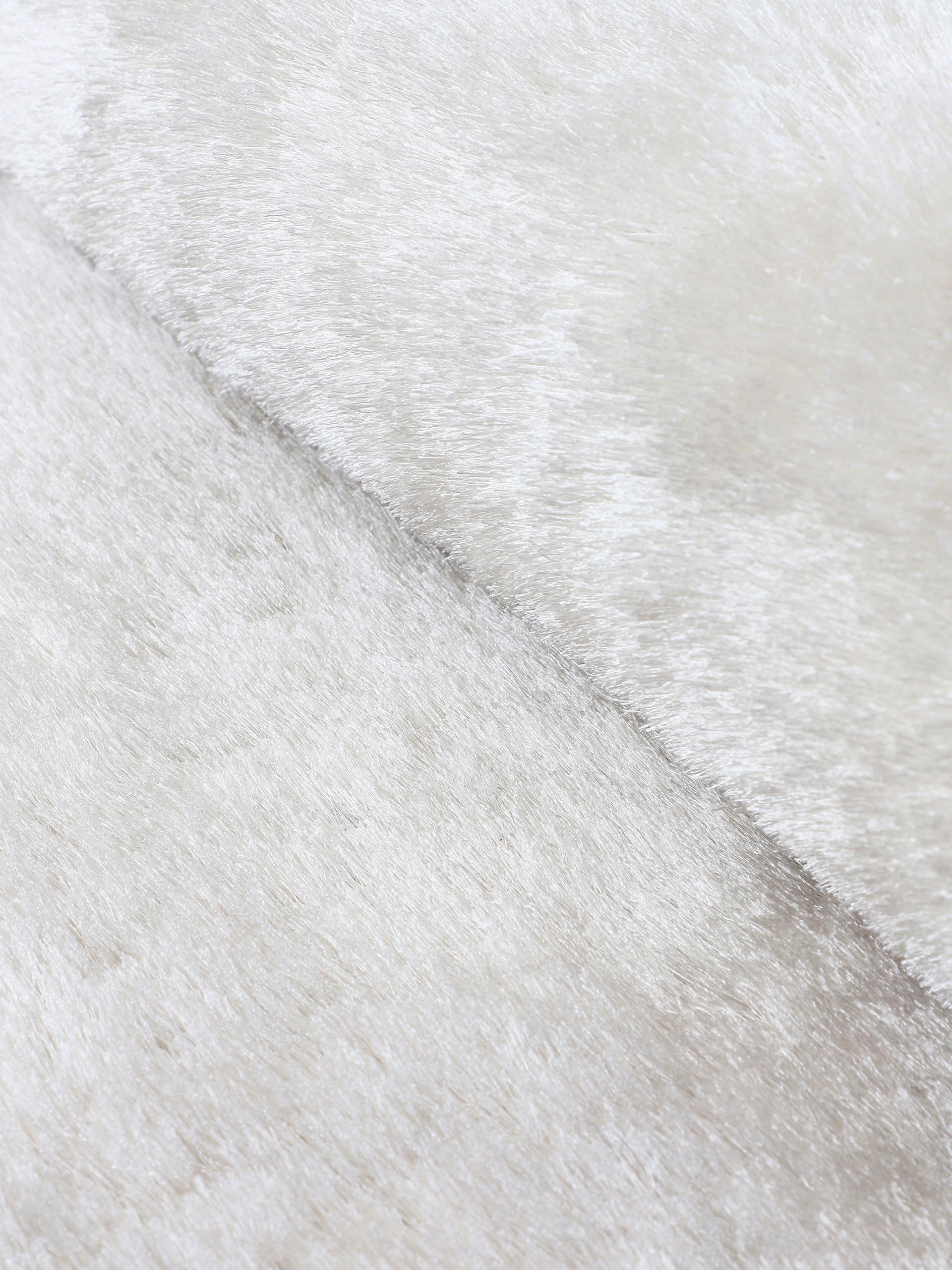 carpetfine Hochflor-Teppich »Breeze«, rund, 45 mm Höhe, besonders weich mit leichtem Glanz Garn, Wohnzimmer