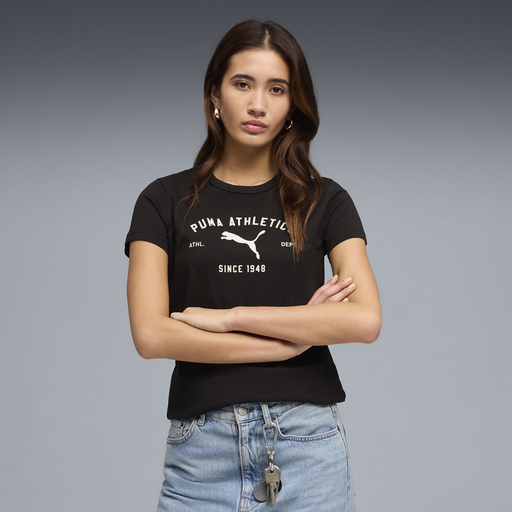 PUMA T-Shirt "PUMA Class Graphic T-Shirt Damen" günstig online kaufen