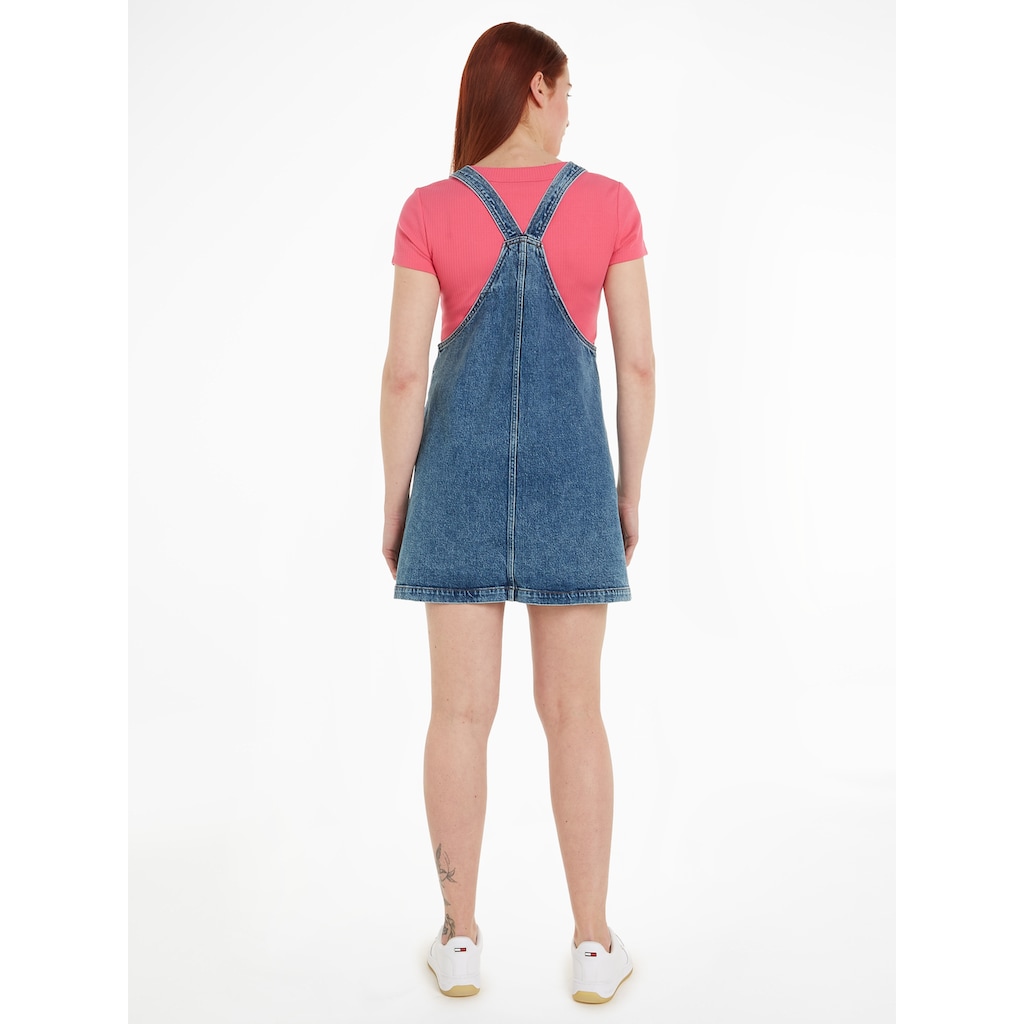 Tommy Jeans Jeanskleid »PINAFORE DRESS CG4136«, mit verstellbaren Schulterträger