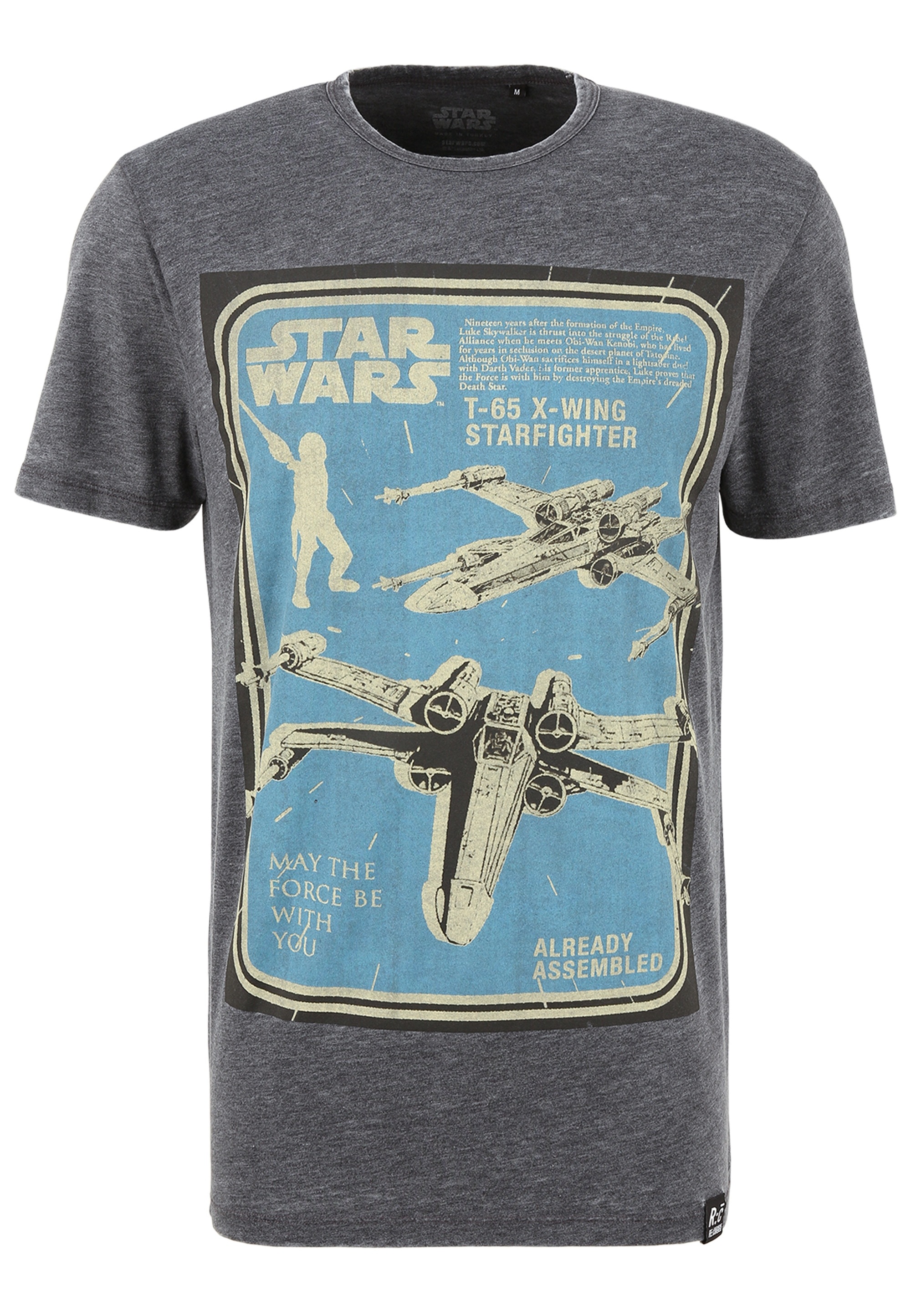 Recovered T-Shirt "Star Wars X-Wing Assembled", im zeitlosen Design günstig online kaufen