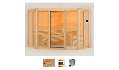 Sauna »Astrid 2«, (Set)