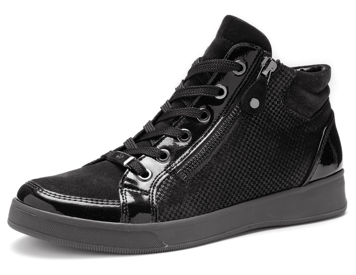 Ara Sneakerboots »ROM«, Hightop Sneaker, Schnürboots in Bequemweite G (= weit)