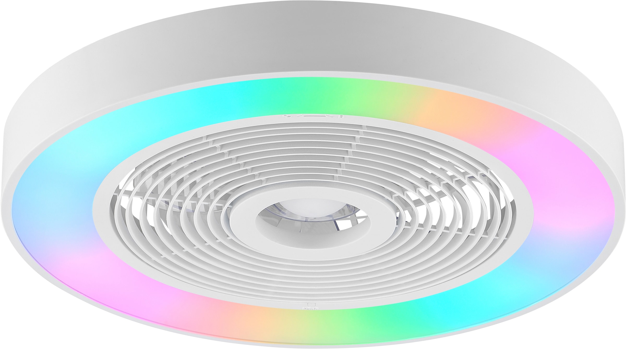 Brilliant LED Deckenleuchte »Catania« LED-Modul 1 Stk. warmweiß - kaltweiß Ventilator LED-Leuchte, Ø49 cm, 4700 lm, 2700-6500 K, IC-RGB, dimmbar