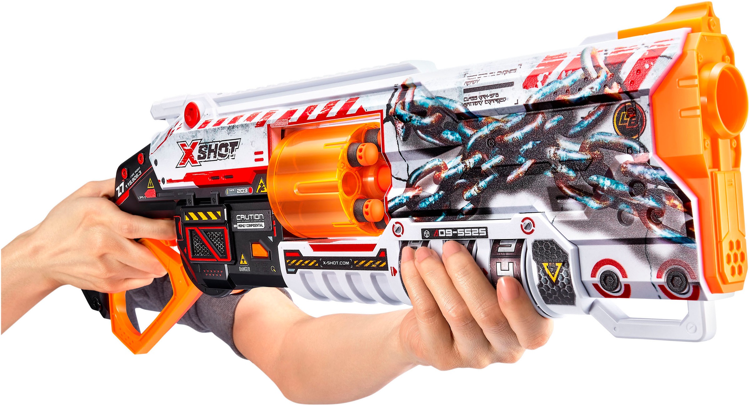 XSHOT Blaster »XSHOT, Skins Lock Blaster mit Darts«