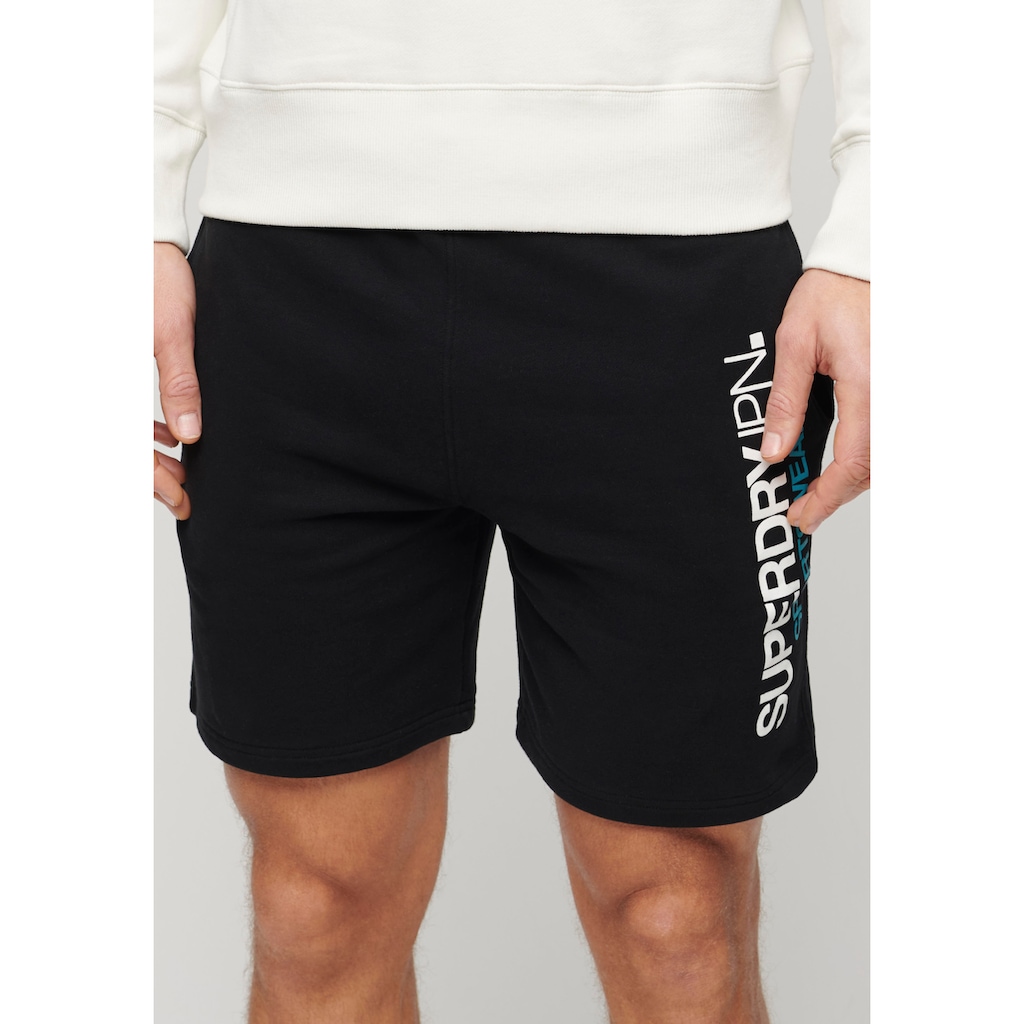 Superdry Jogger Pants »SD-SPORTSWEAR LOGO LOOSE SHORT«