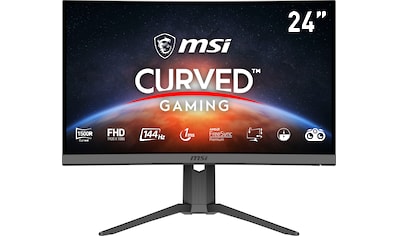 MSI Curved-Gaming-Monitor »Optix G24C6P«, 60 cm/23,6 Zoll, 1920 x 1080 px, Full HD, 1... kaufen