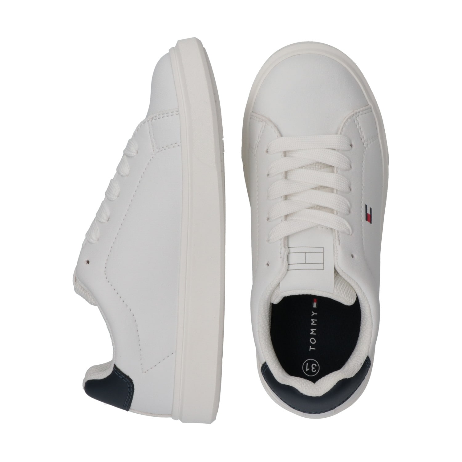 Tommy Hilfiger Sneaker  Schnürschuh, Halbschuh Retro Sneaker mit Logoverzierung
